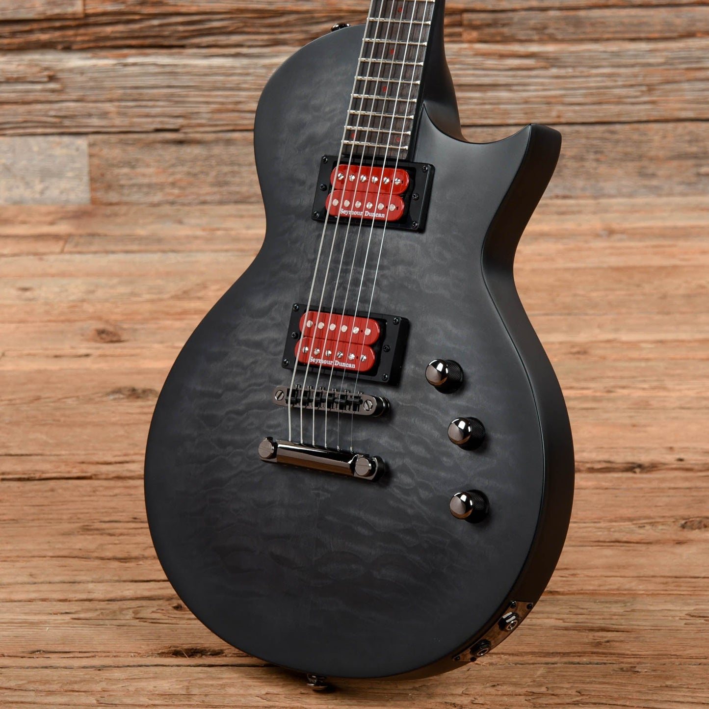 LTD BB-600B Ben Burnley Signature Baritone Black 2020 Electric Guitars / Solid Body