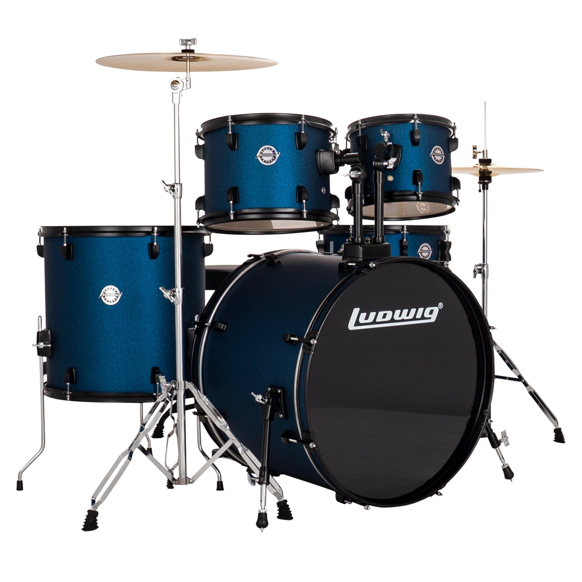 6.5x14 5pc. Drum Kit Blue Stardust6.5x14 5pc. Drum Kit Blue Stardust  