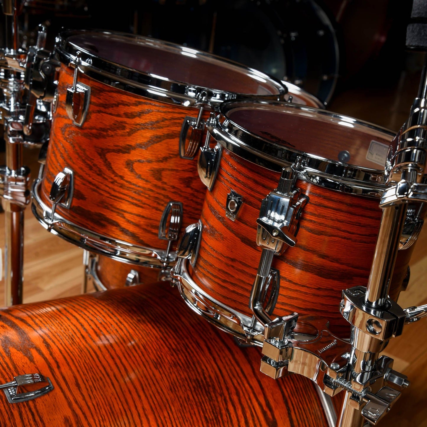 Ludwig Classic Oak 10/12/16/22 4pc. Drum Kit Tennessee Whiskey Drums and Percussion / Acoustic Drums / Full Acoustic Kits