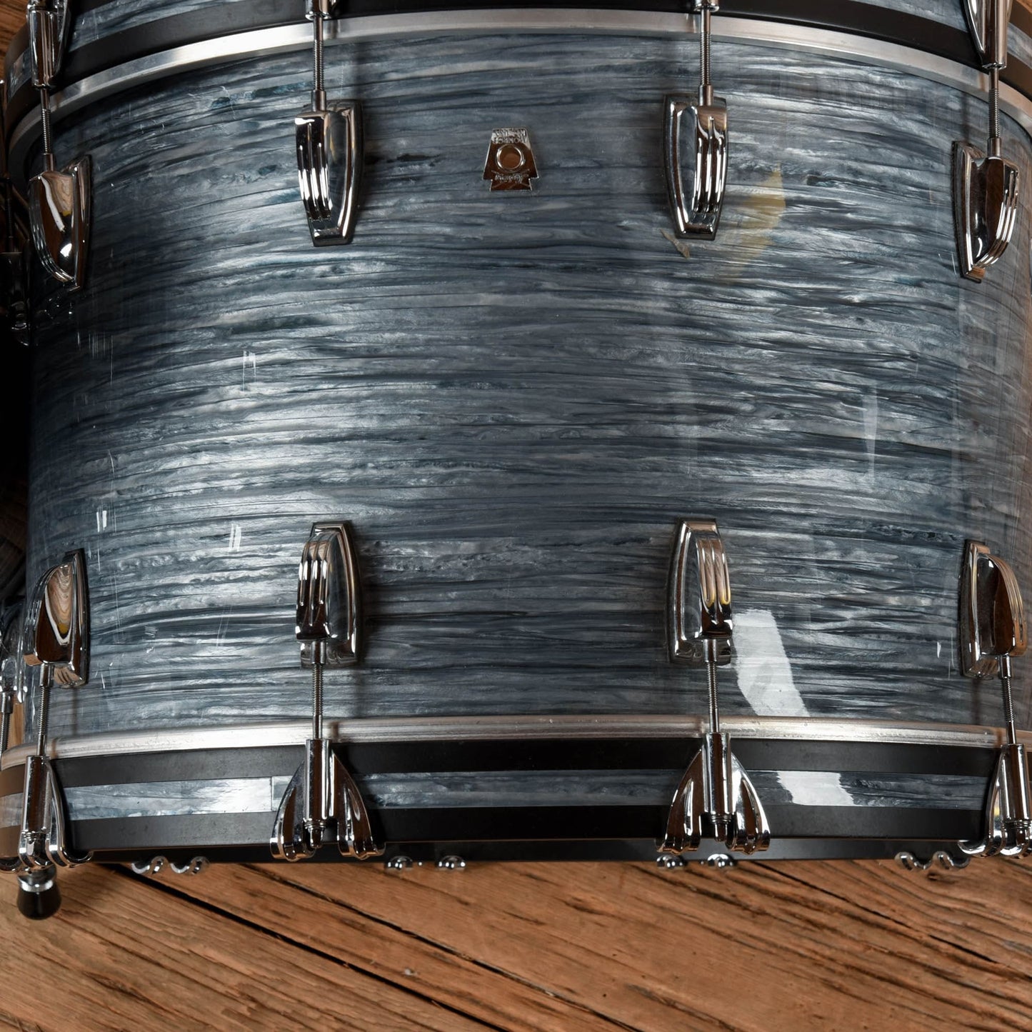 Ludwig Classic Oak 13/16/22 3pc. Drum Kit Vintage Blue Oyster Drums and Percussion / Acoustic Drums / Full Acoustic Kits