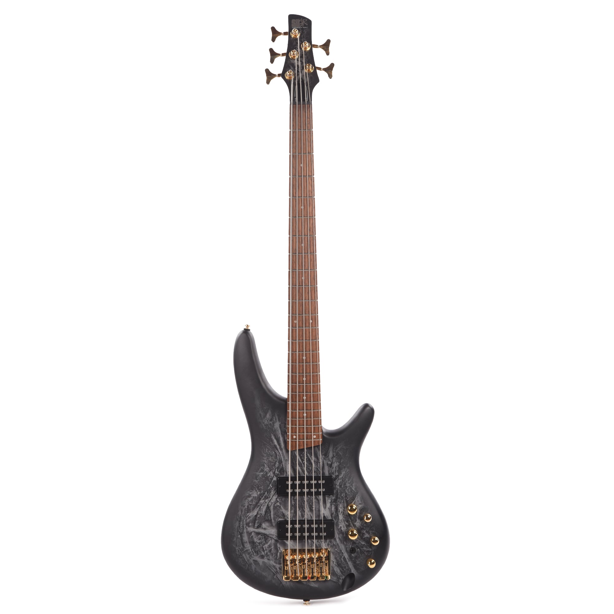 Ibanez SR305EDXBZM Standard 5-String Electric Bass Black Ice Frozen Matte