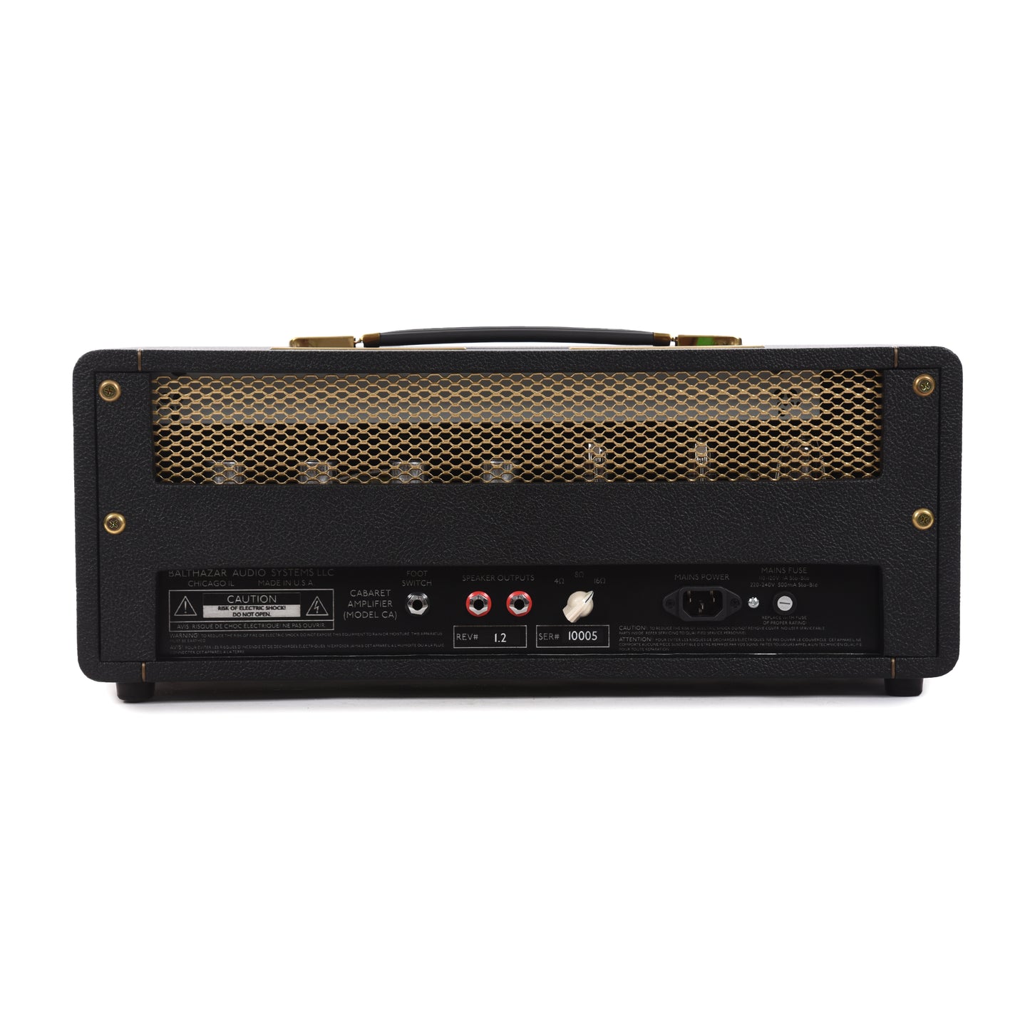 Balthazar Audio Systems Cabaret MKII 15W Head