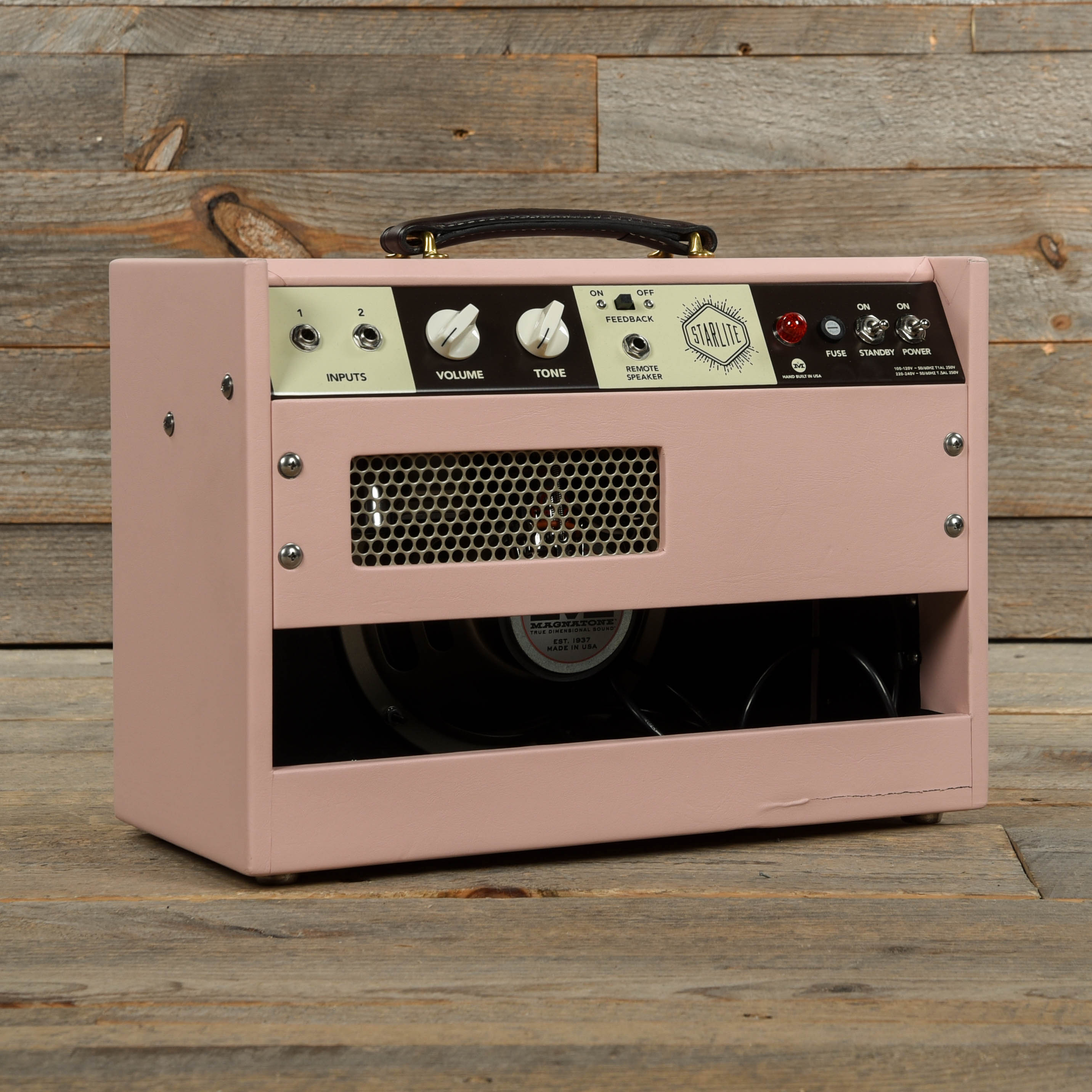 Magnatone Starlite 1x8 5W Combo Amp Aged Pink Amps / Guitar Combos