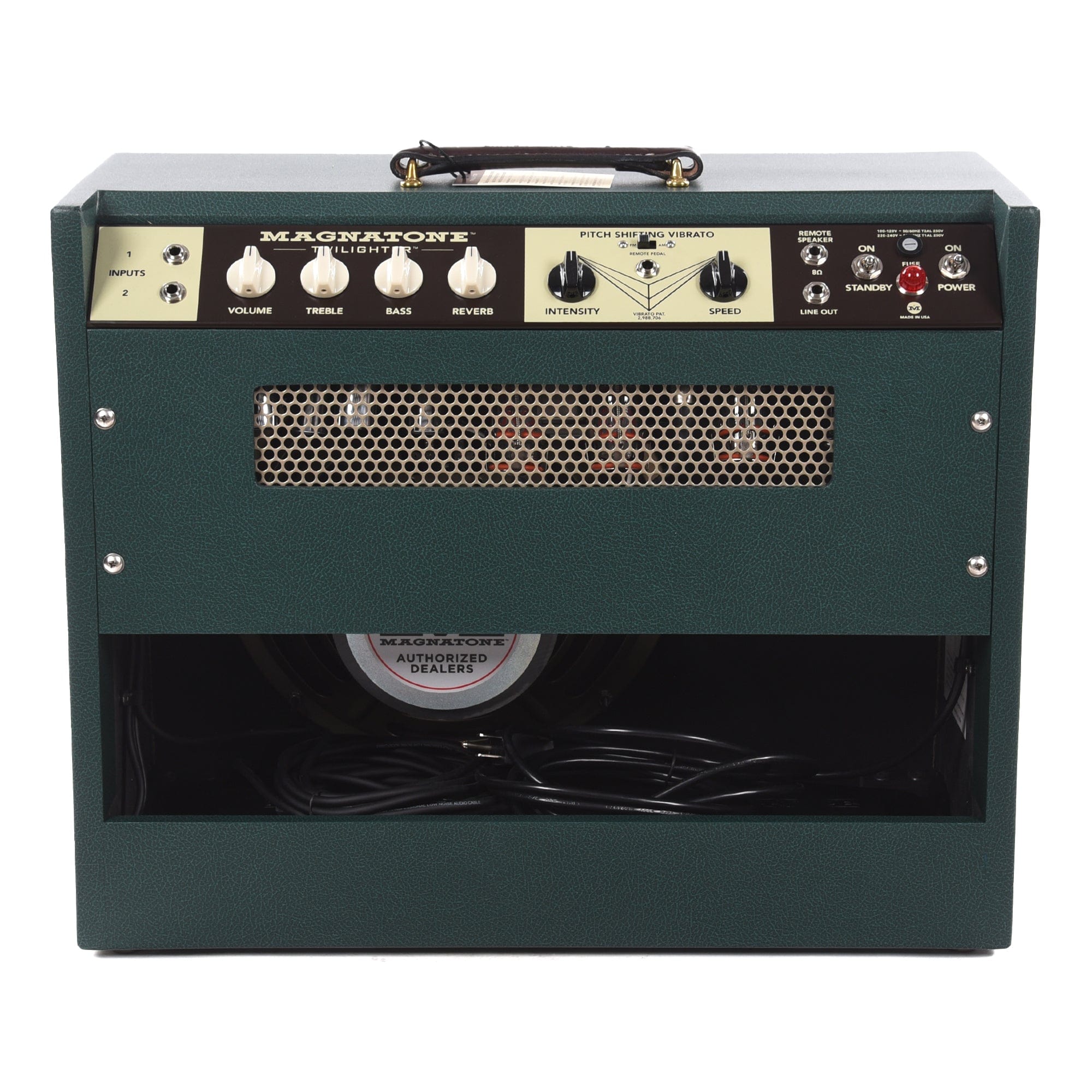 Magnatone Twilighter 22W 1x12 Combo Amp Dark Green Amps / Guitar Combos