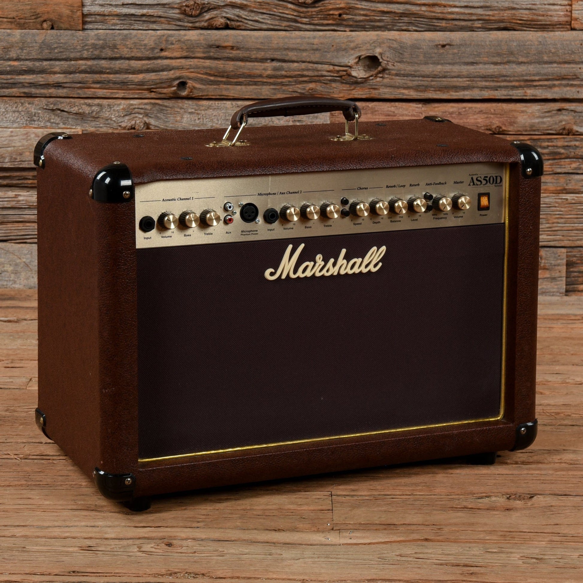 Marshall Acoustic Soloist AS50D 2-Channel 50-Watt 2x8" Acoustic Guitar Combo Amps / Acoustic Amps