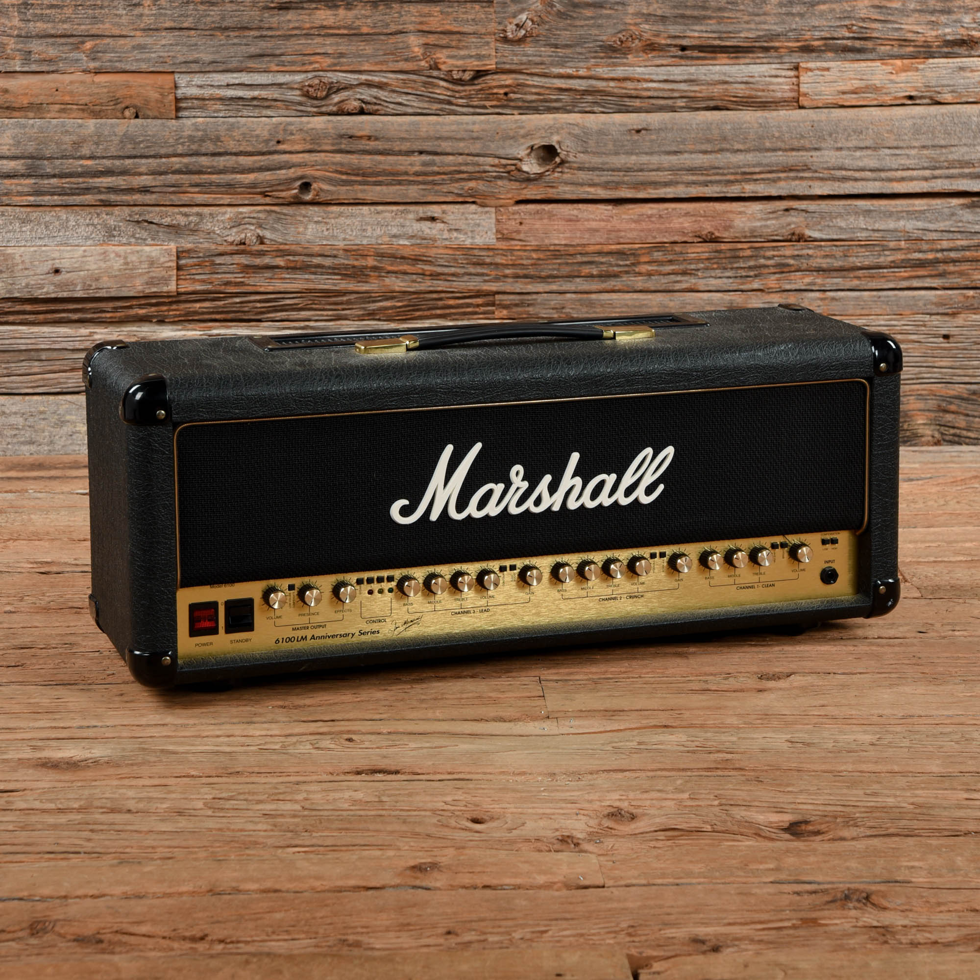 Marshall 6100 30th Anniversary Series 3-Channel 100-Watt Guitar Amp Head  1991 Amps / Guitar Cabinets