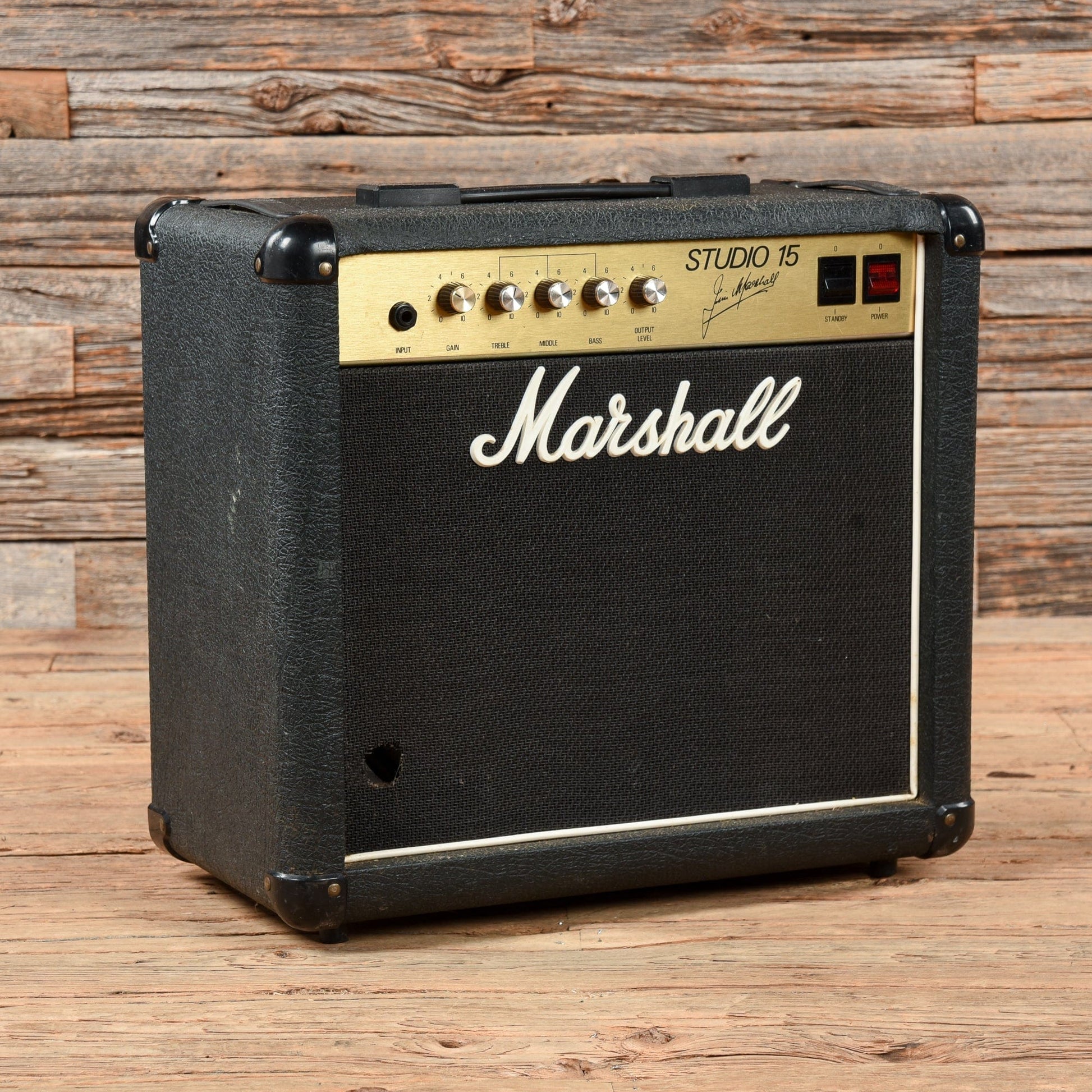 Marshall Studio 15 Black 1987 Amps / Guitar Cabinets