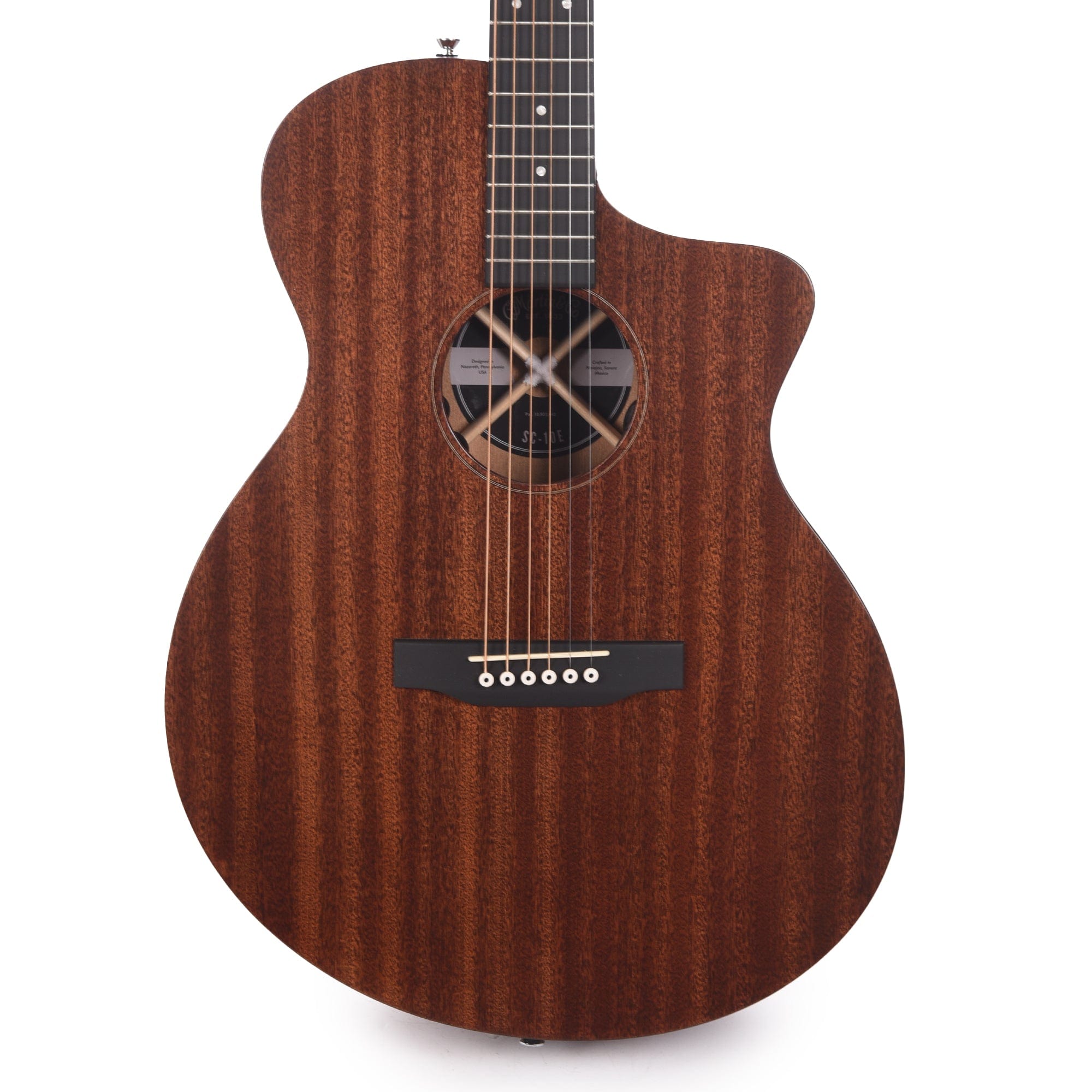 Martin Road Series SC-10E-02 Natural Acoustic Guitars / Built-in Electronics