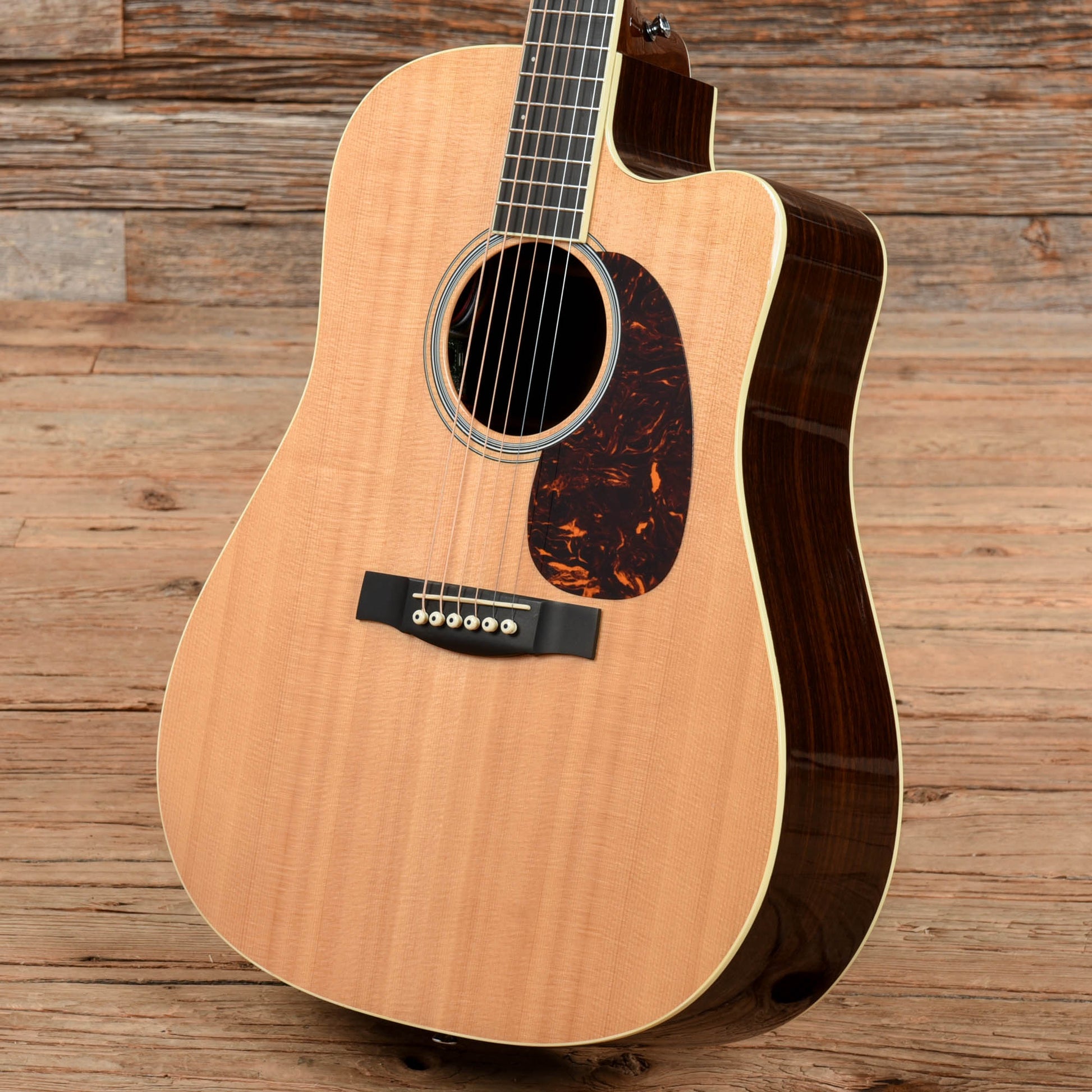 Martin Custom DC-14F Indian Rosewood Natural 2014 Acoustic Guitars / Dreadnought