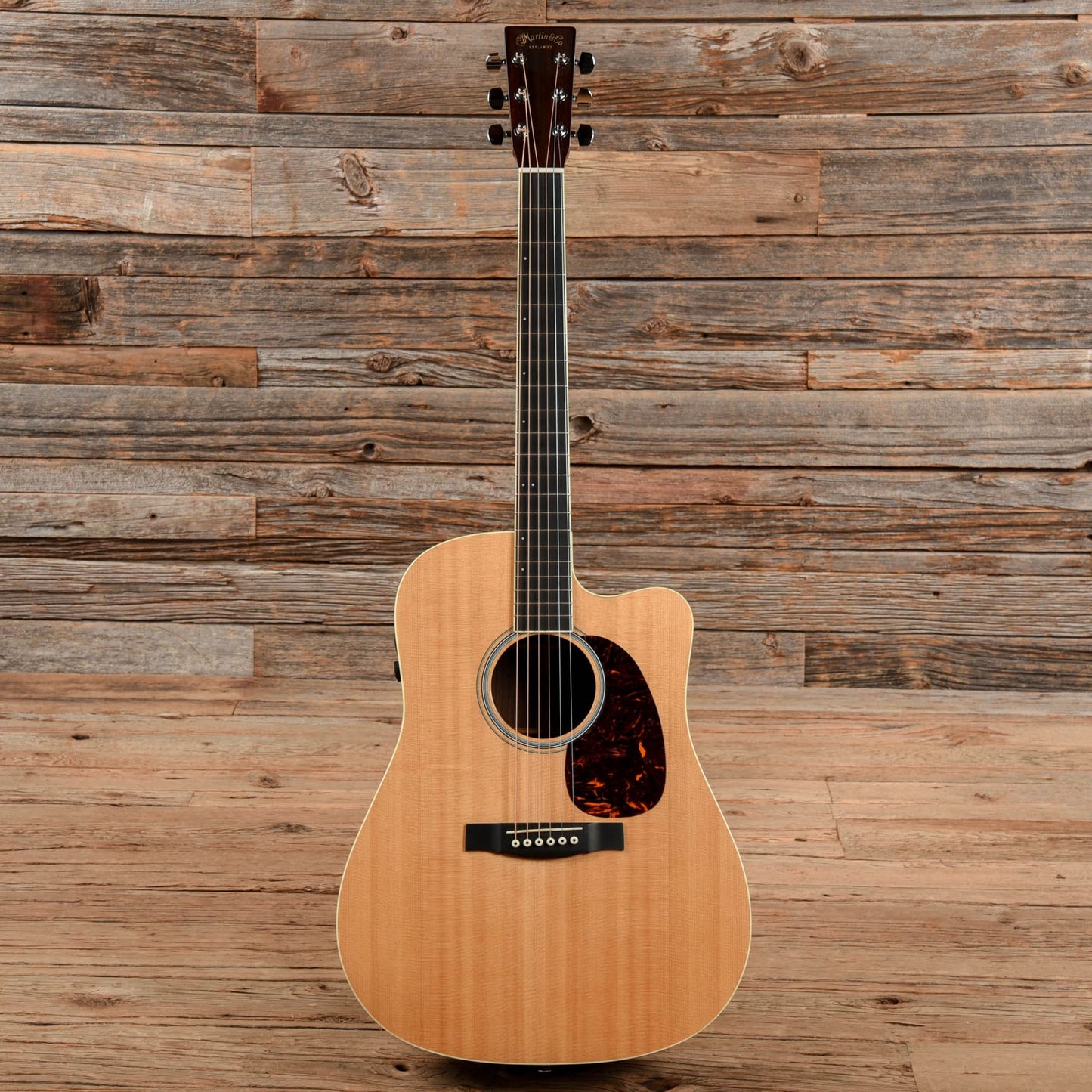 Martin Custom DC-14F Indian Rosewood Natural 2014 Acoustic Guitars / Dreadnought