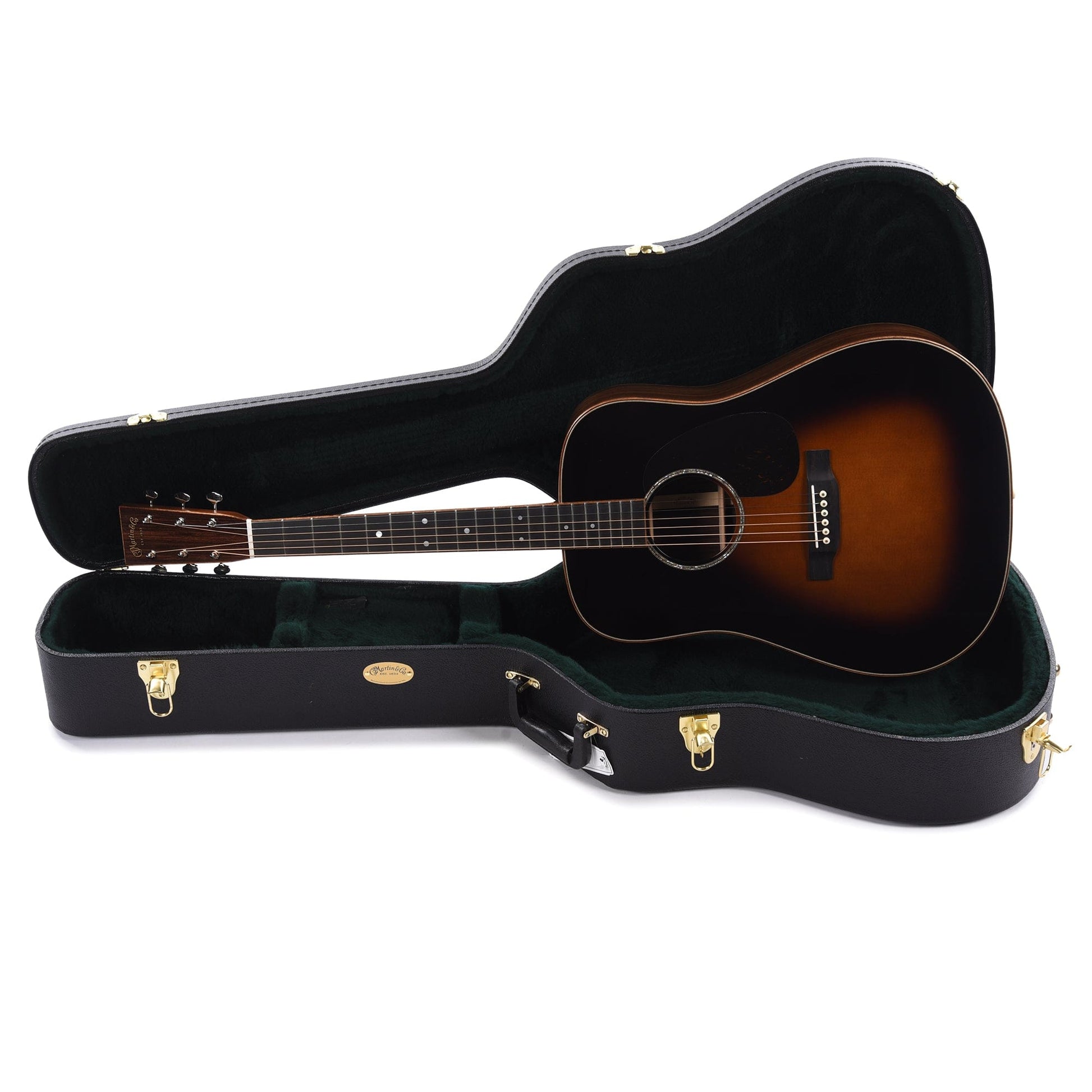 Martin Custom Shop D/000-14F Cutaway Sitka Spruce/East Indian Rosewood 1935 Teardrop Sunburst Acoustic Guitars / Dreadnought