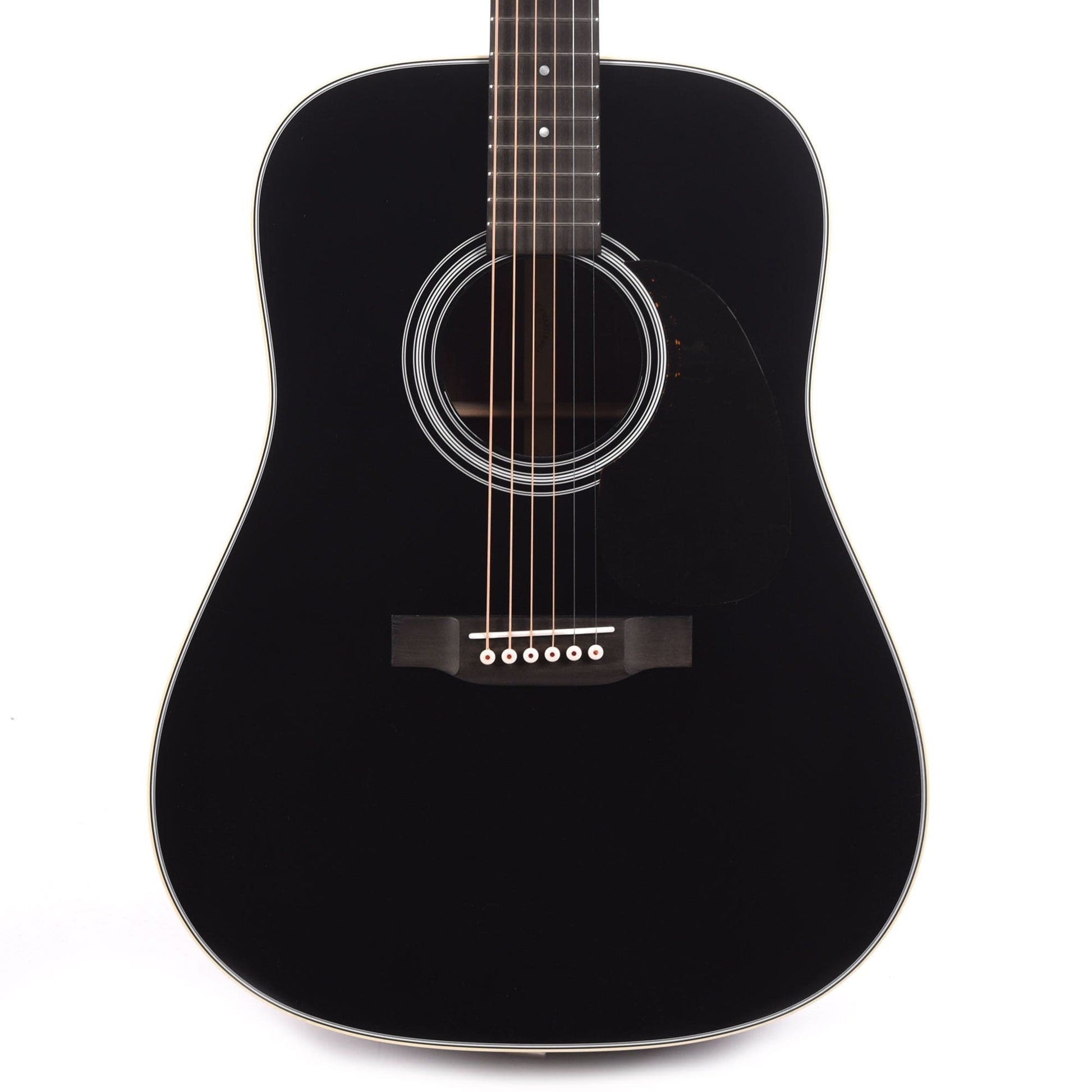 Martin Custom Shop D-28 VTS Sitka Spruce/East Indian Rosewood Black Top Acoustic Guitars / Dreadnought