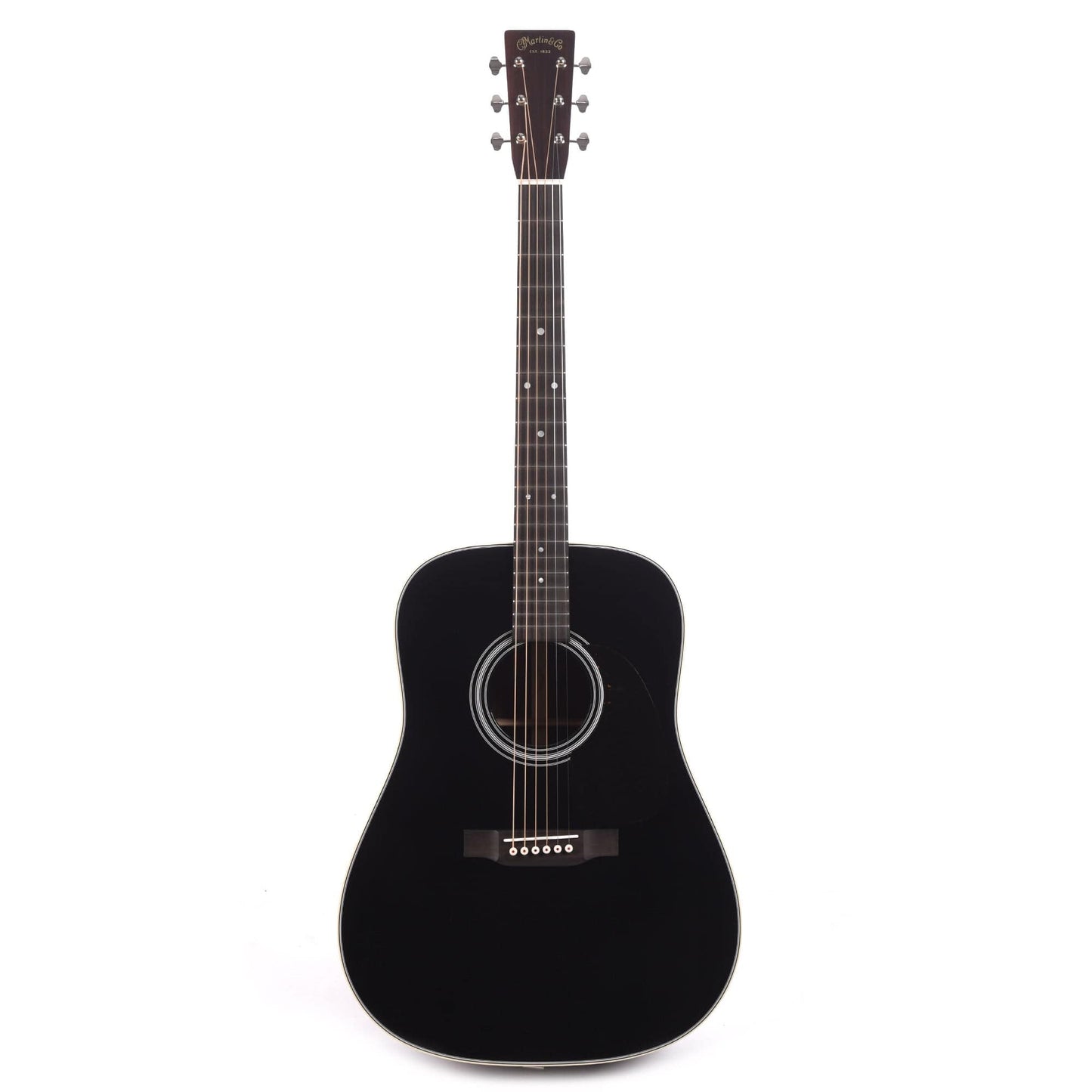 Martin Custom Shop D-28 VTS Sitka Spruce/East Indian Rosewood Black Top Acoustic Guitars / Dreadnought