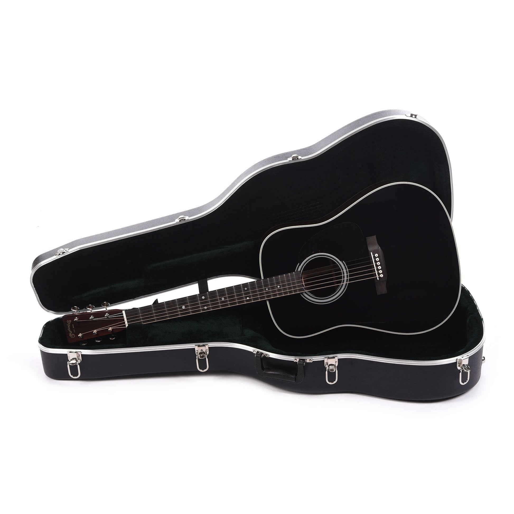 Martin Custom Shop D-28 VTS Sitka Spruce/East Indian Rosewood Black Top Acoustic Guitars / Dreadnought