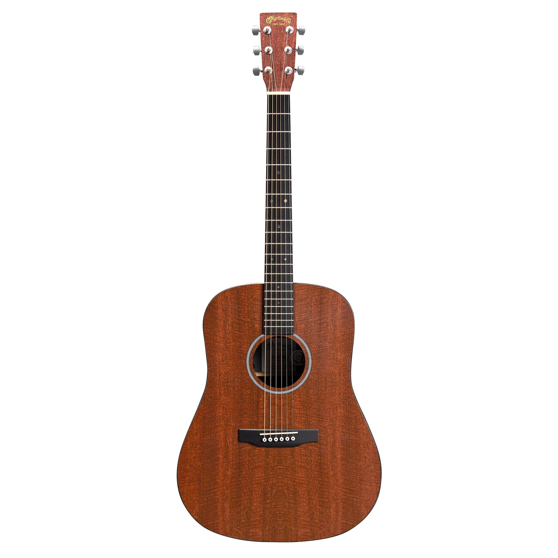 Martin D-X1E Figured Mahogany HPL/Figured Mahogany HPL Natural Acoustic Guitars / Dreadnought