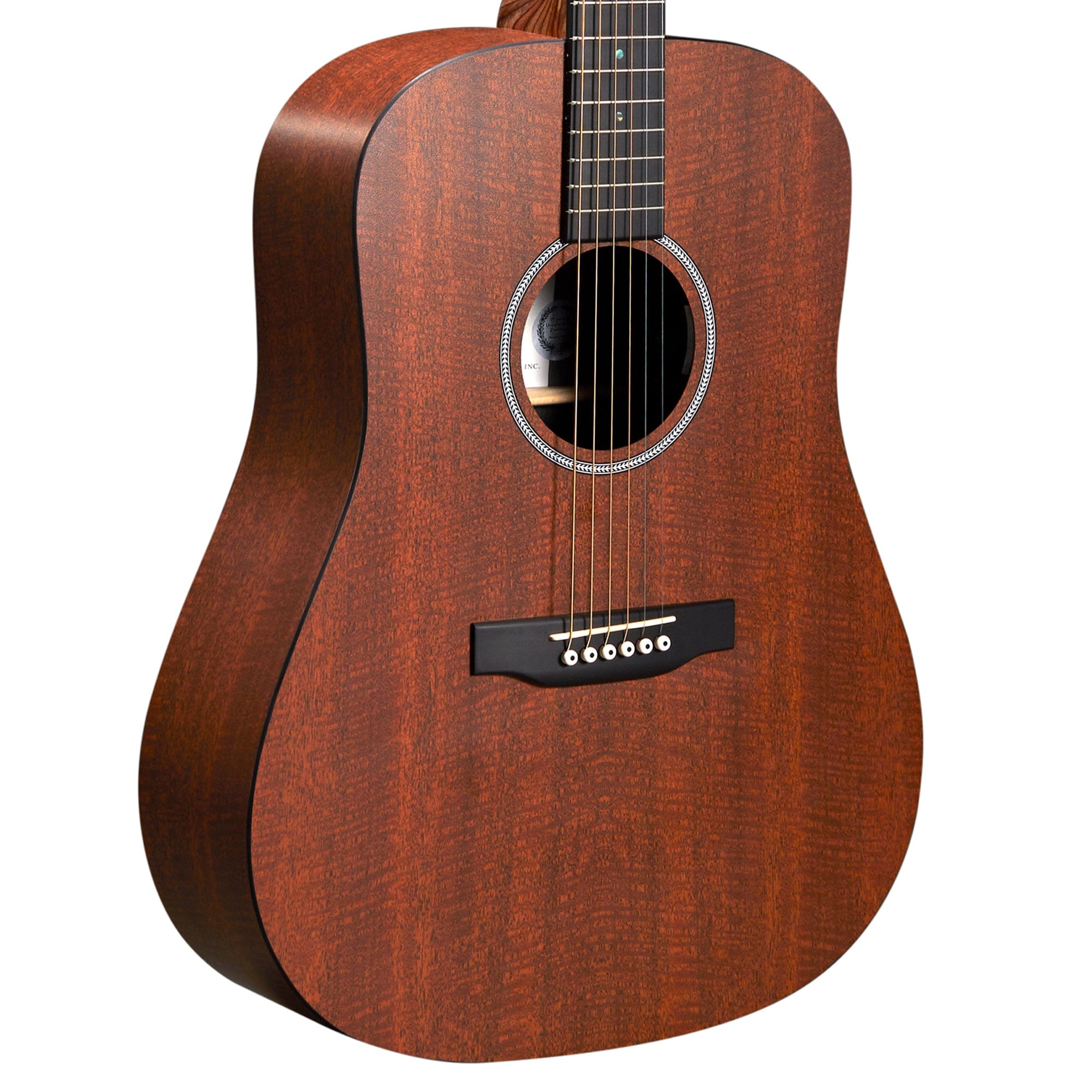 Martin D-X1E Figured Mahogany HPL/Figured Mahogany HPL Natural Acoustic Guitars / Dreadnought