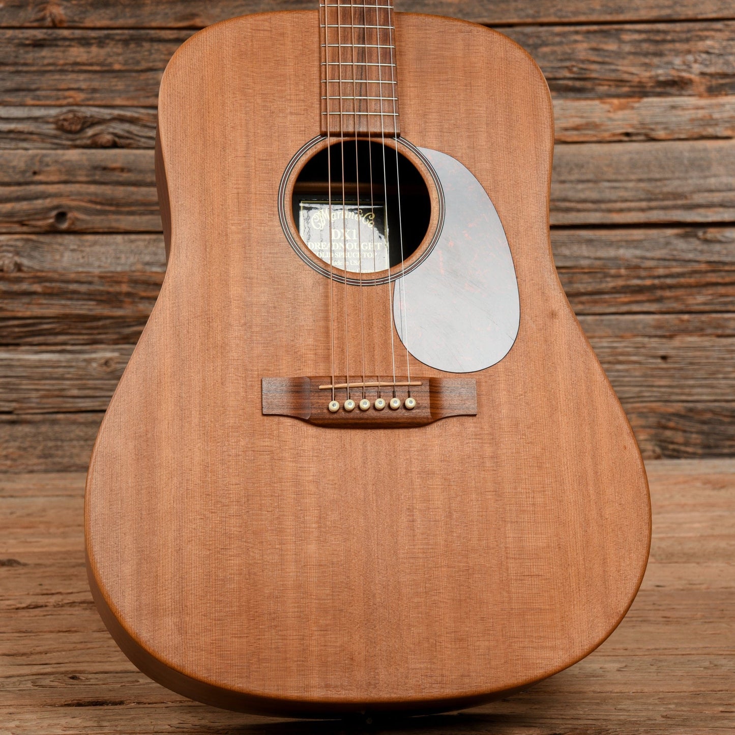 Martin DX1 Natural Acoustic Guitars / Dreadnought