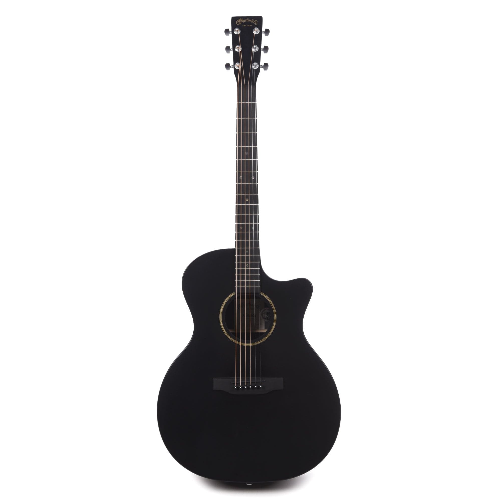 Martin GPC-X1E Black HPL Black Acoustic Guitars / Dreadnought