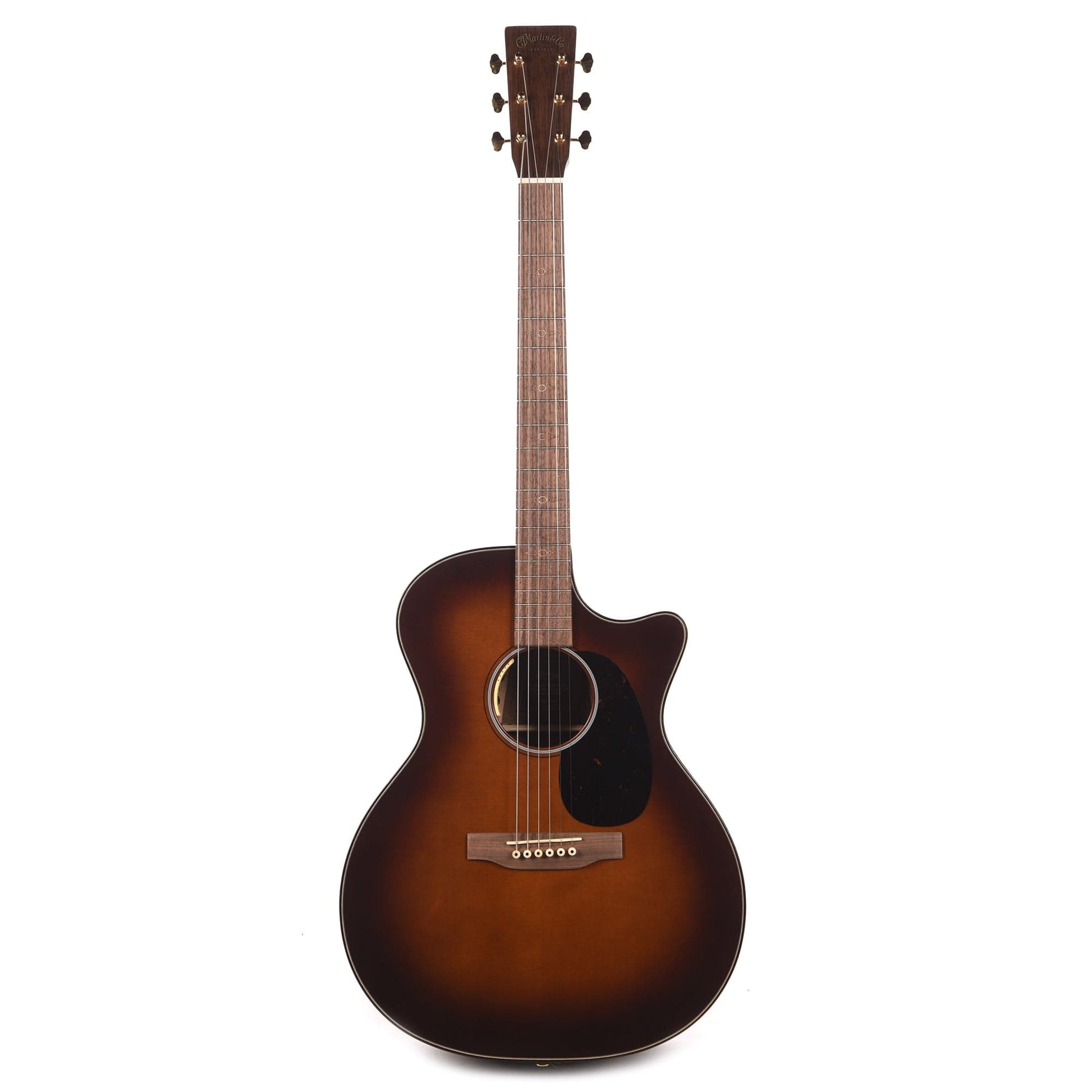 Martin GPCE Inception Maple European Spruce/Three-Piece Maple with Black Walnut Amber Fade Sunburst Acoustic Guitars / Dreadnought