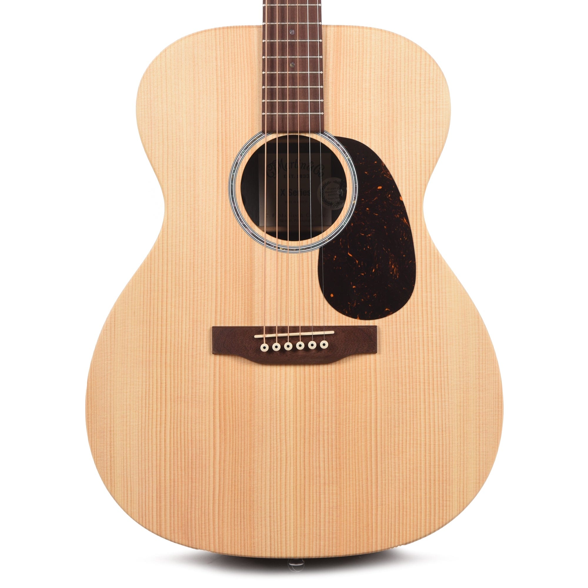 Martin 000-X2E Spruce/Brazilian Rosewood Pattern HPL Natural Acoustic Guitars / OM and Auditorium