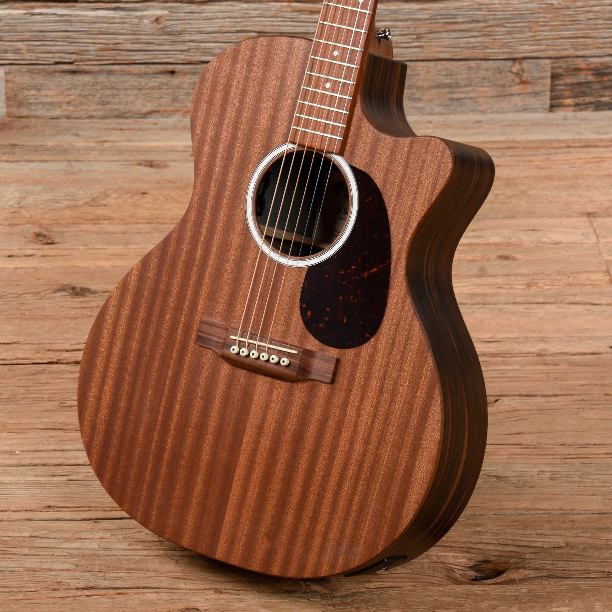 Martin GPC-X2E Grand Performance Natural Macassar Acoustic Guitars / OM and Auditorium