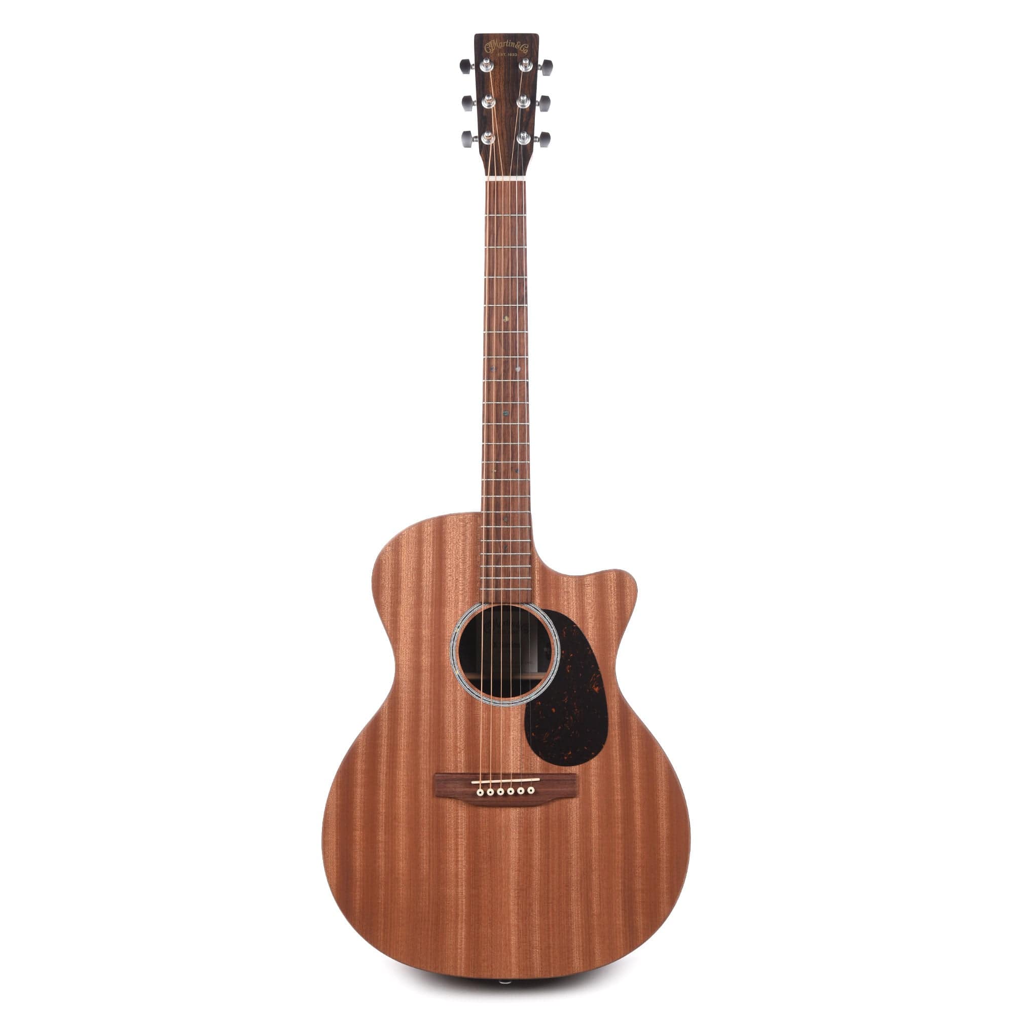 Martin GPC-X2E Sapele/Ziricote Pattern HPL Natural Acoustic Guitars / OM and Auditorium