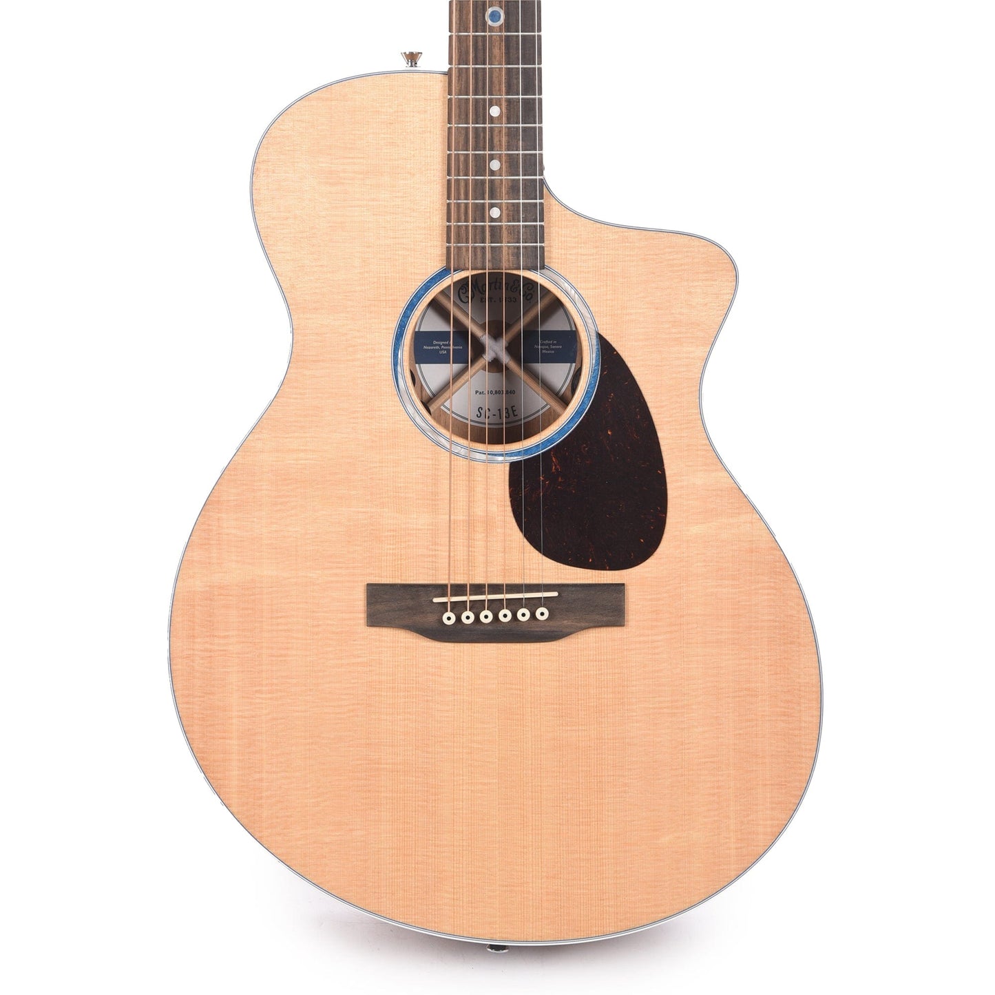 Martin Road Series SC-13E Full Gloss Sitka/Koa Acoustic Guitars / OM and Auditorium