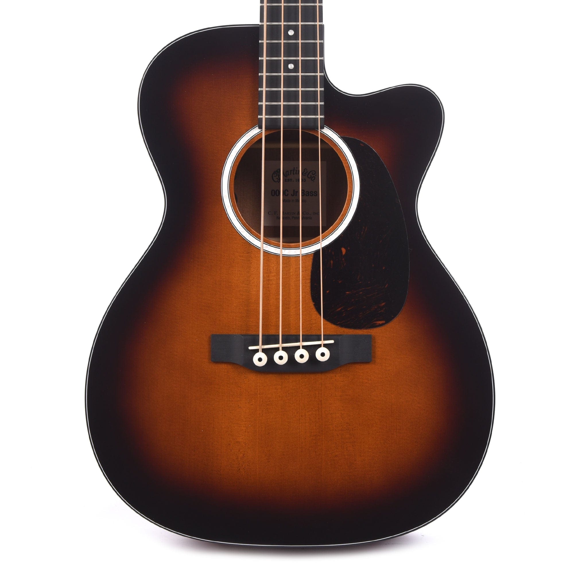 Martin 000CJR-10E Bass Burst Bass Guitars / Acoustic Bass Guitars