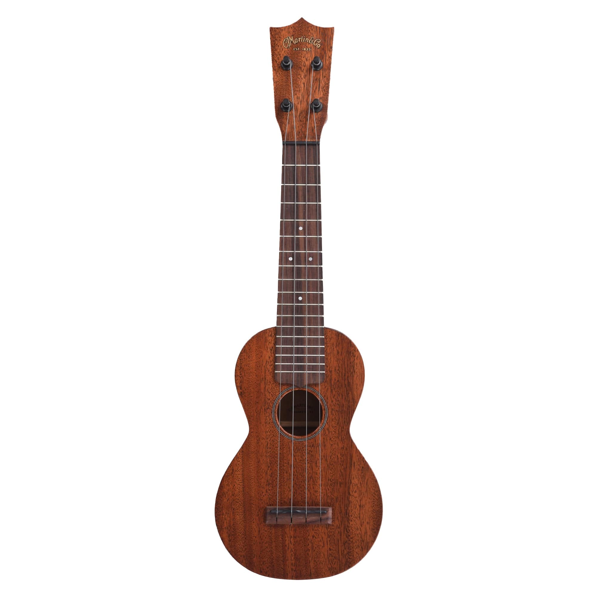 Martin 0 Soprano Ukulele Uke-01 Dark Mahogany Folk Instruments / Ukuleles