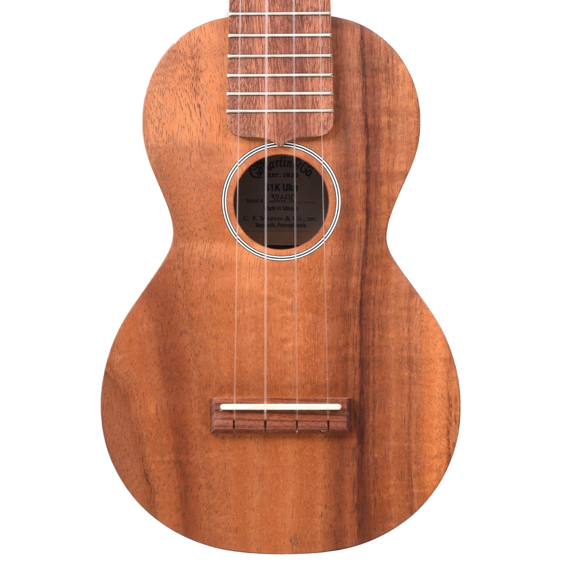 Martin S1K Ukulele Natural Folk Instruments / Ukuleles