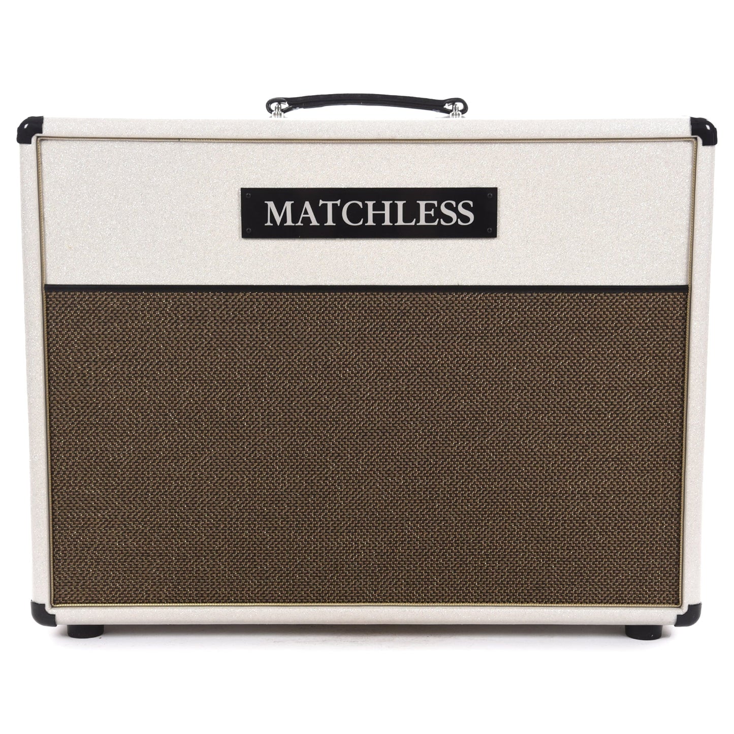 Matchless ESD212 60W 4ohm 2x12" Open Back Cabinet Sparkle Cream w/ Gold Grill Amps / Guitar Cabinets