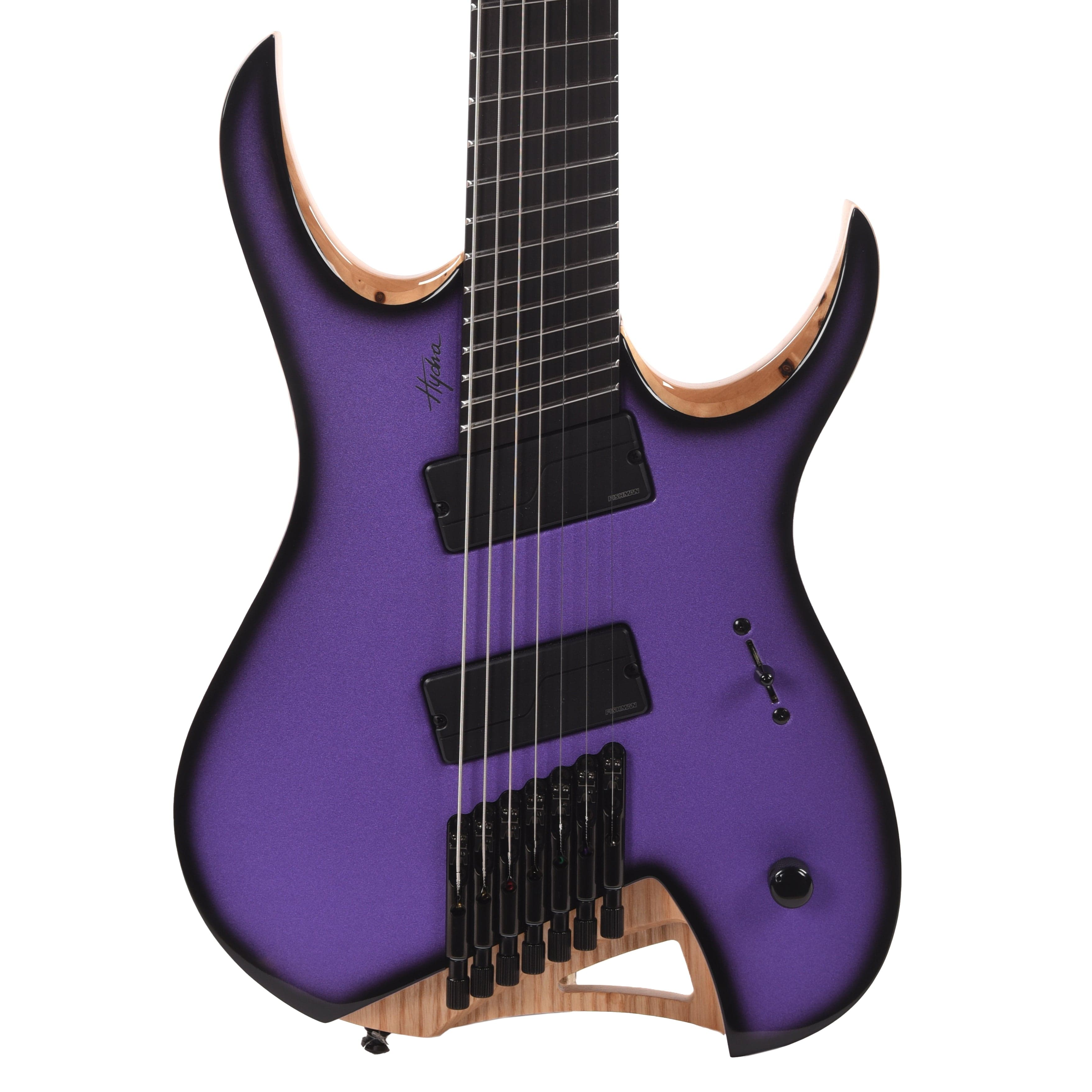 Mayones Hydra Elite VF FSH 7-String 3A Eye Poplar/American Ash Monolit ...