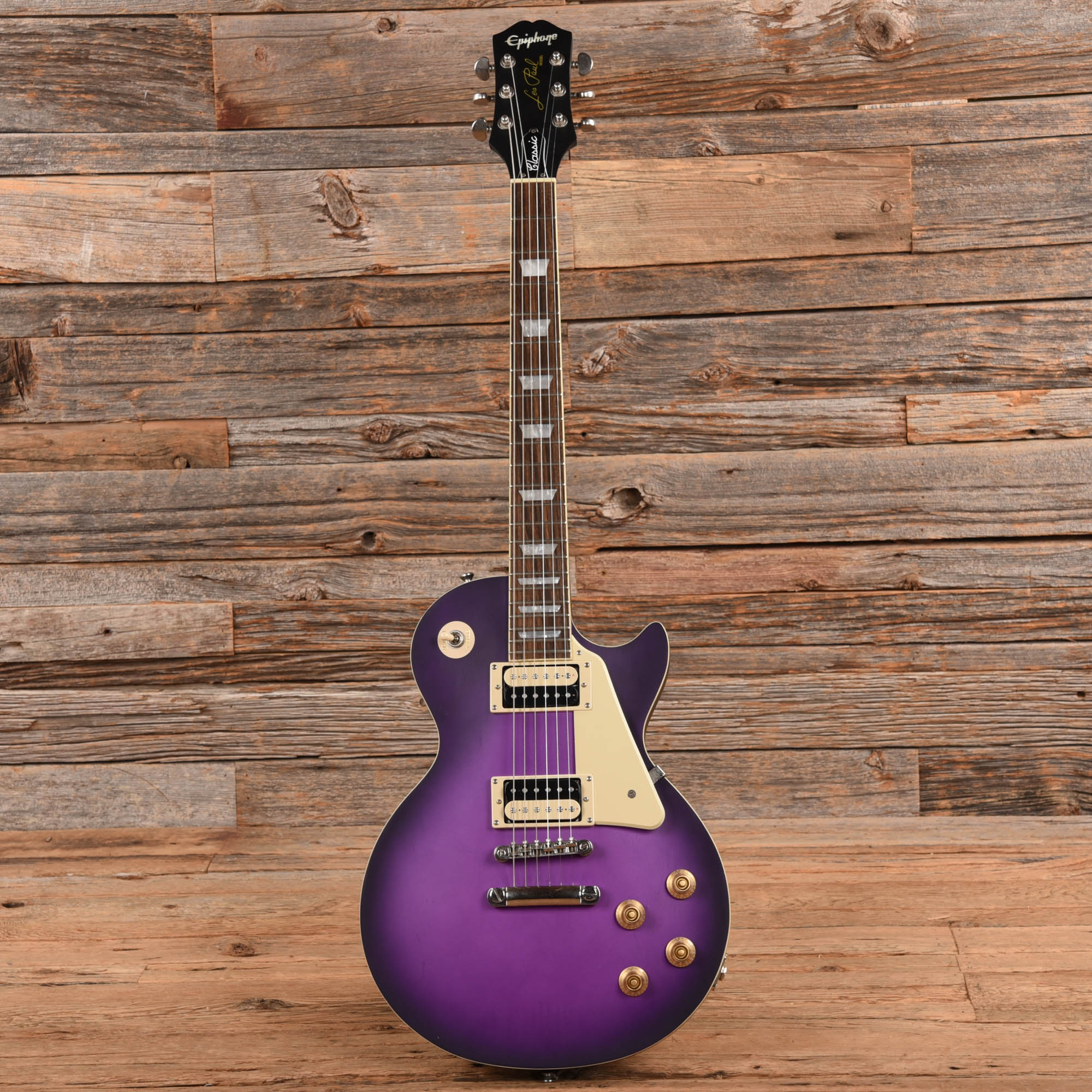 Epiphone Les Paul Classic Purple Burst 2019