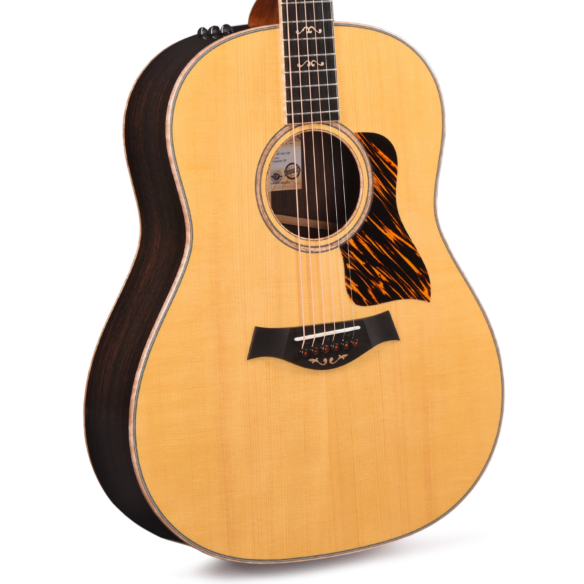 Taylor Custom Grand Pacific Adirondack Spruce/AA Indian Rosewood Aged Toner Natural ES2