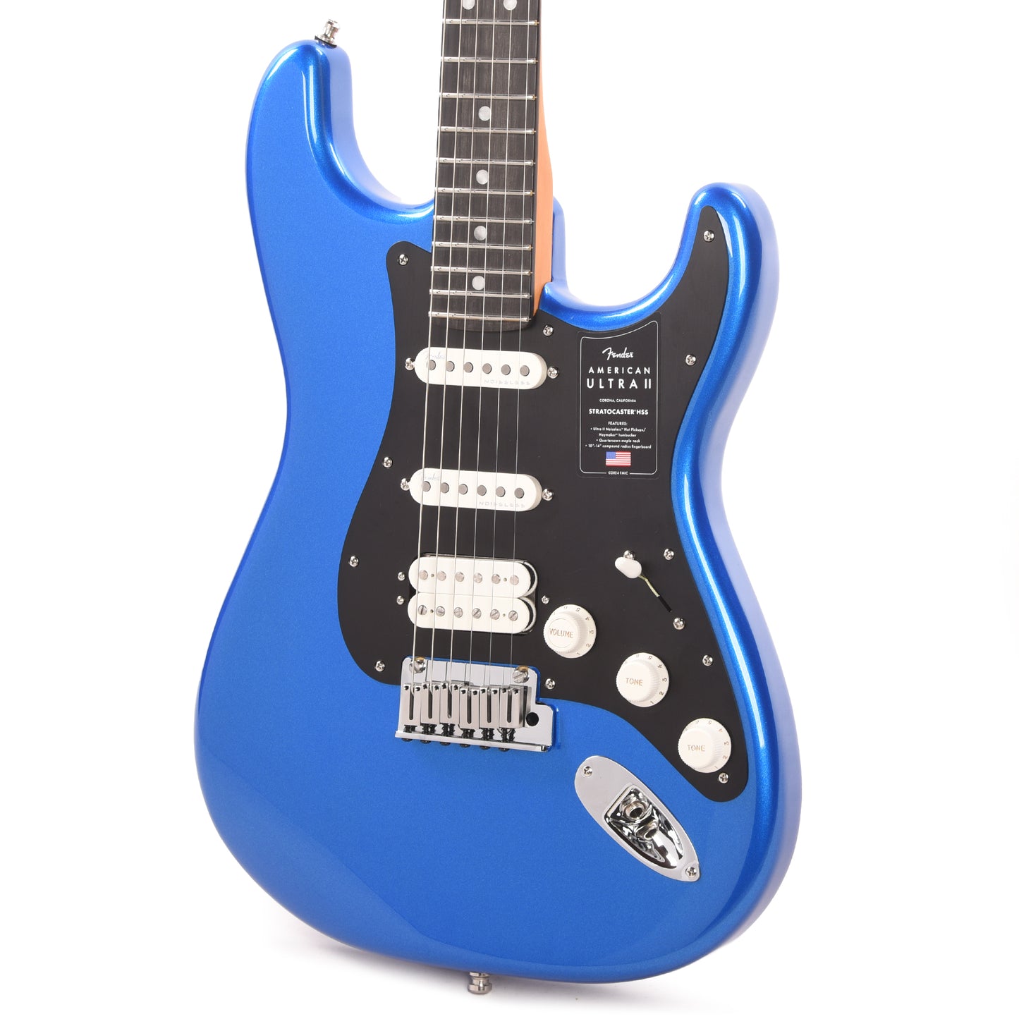 Fender American Ultra II Stratocaster HSS Noble Blue