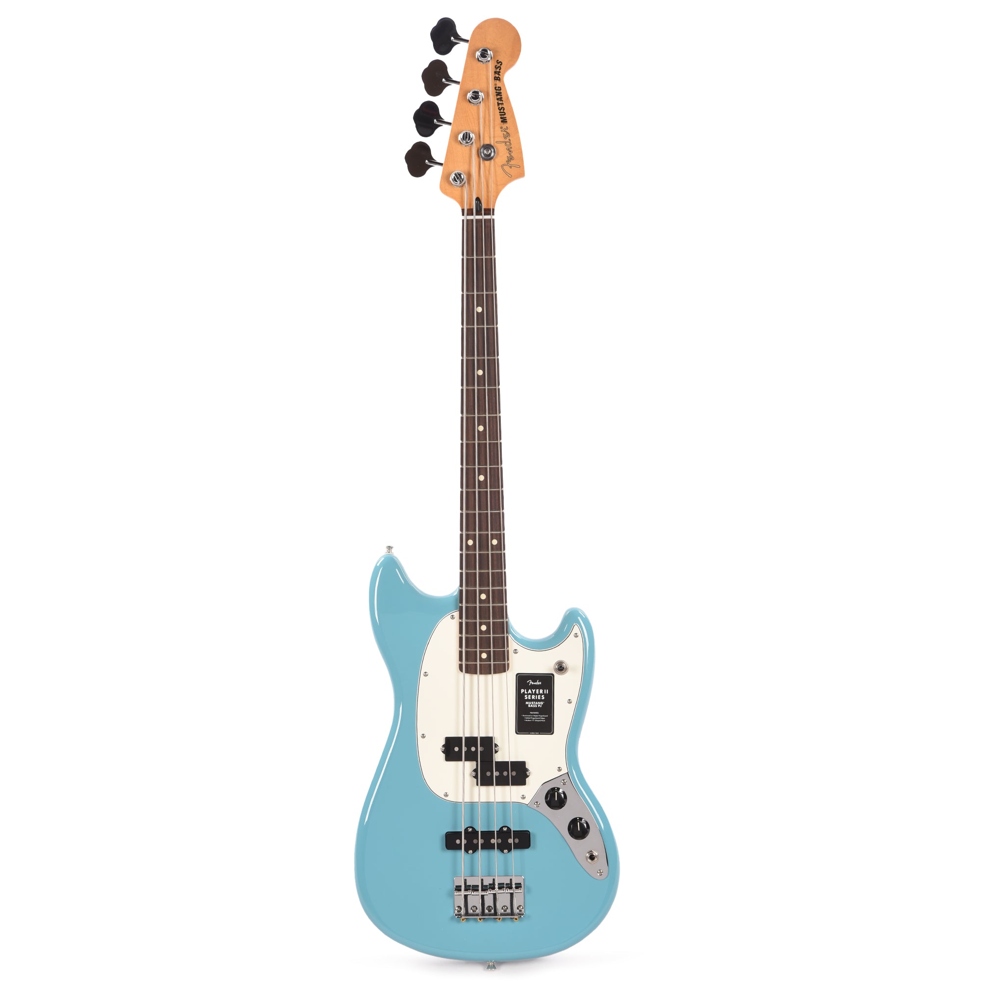 Fender Player II Mustang Bass PJ Aquatone Blue