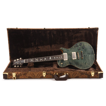 PRS Wood Library McCarty 594 Singlecut 10-Top Flame Trampas Green w/Korina Body/Neck & Brazilian Rosewood Fingerboard