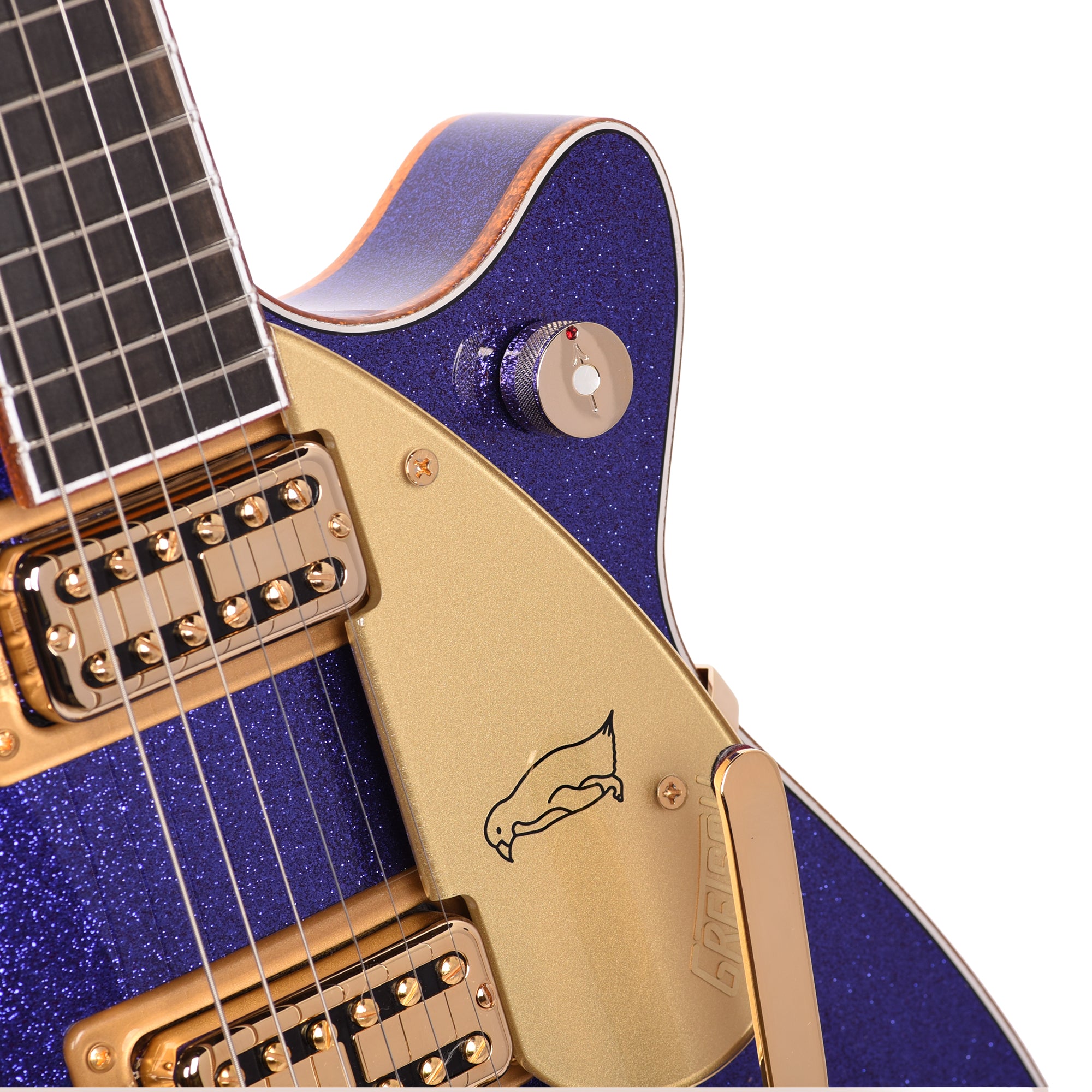 Gretsch Custom Shop G6134T-58 Penguin NOS Aged Purple Sparkle Master Built by Chad Henrichsen