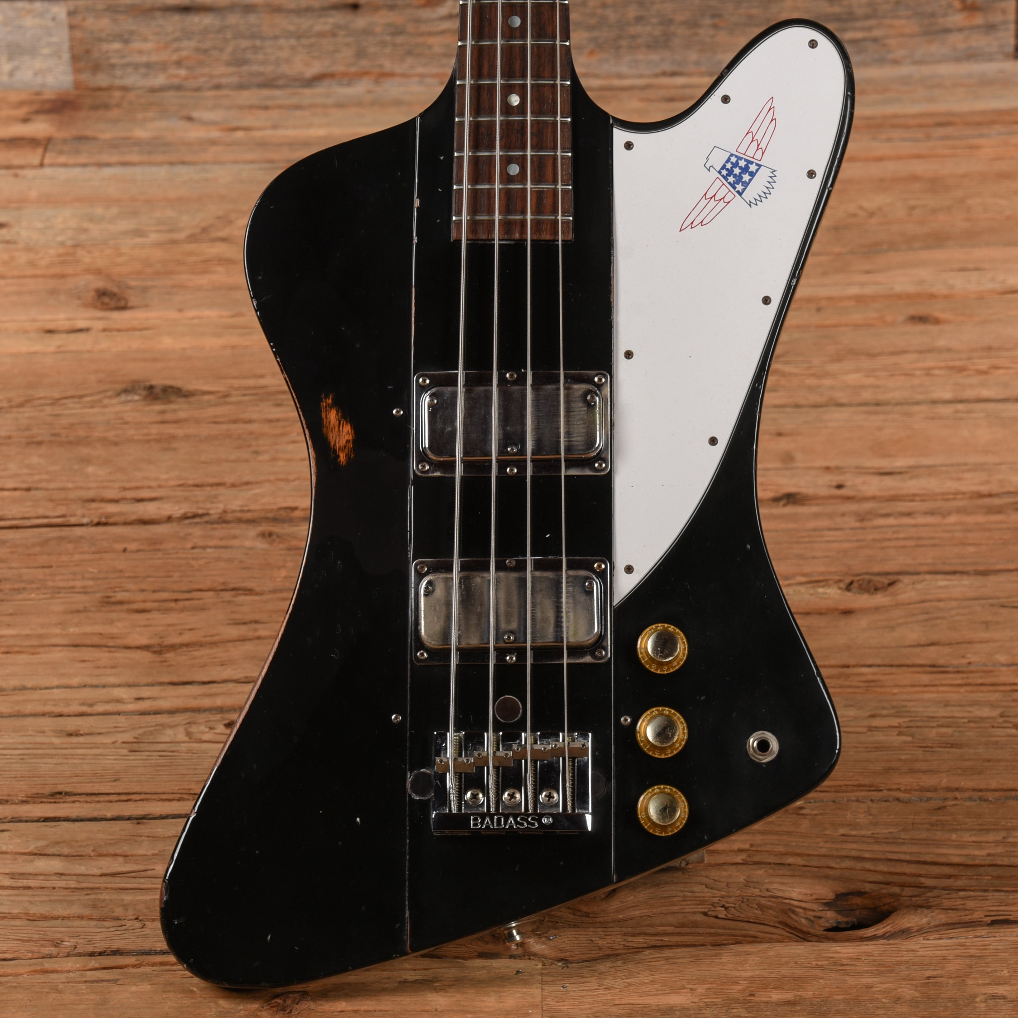 Gibson Thunderbird Bicentennial Ebony 1976