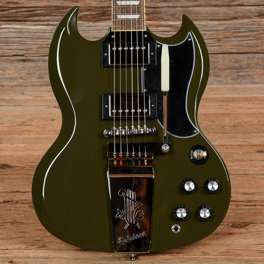 Epiphone SG Standard 61 w/ Maestro Olive 2021