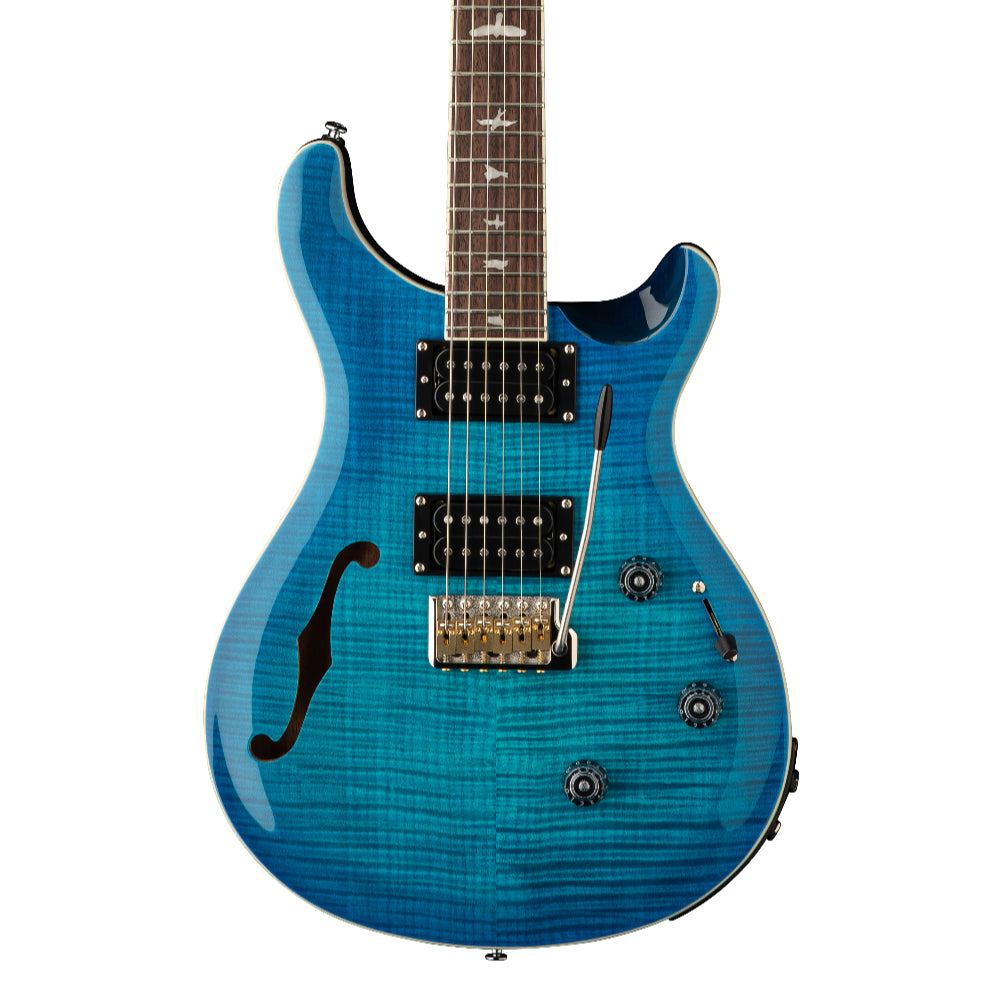 PRS SE Custom 24 Semi-Hollow Piezo Lake Blue