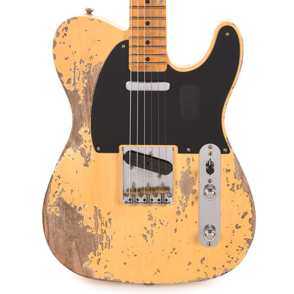 Fender Custom Shop 1952 Telecaster Super Heavy Relic Aged Nocaster Blonde