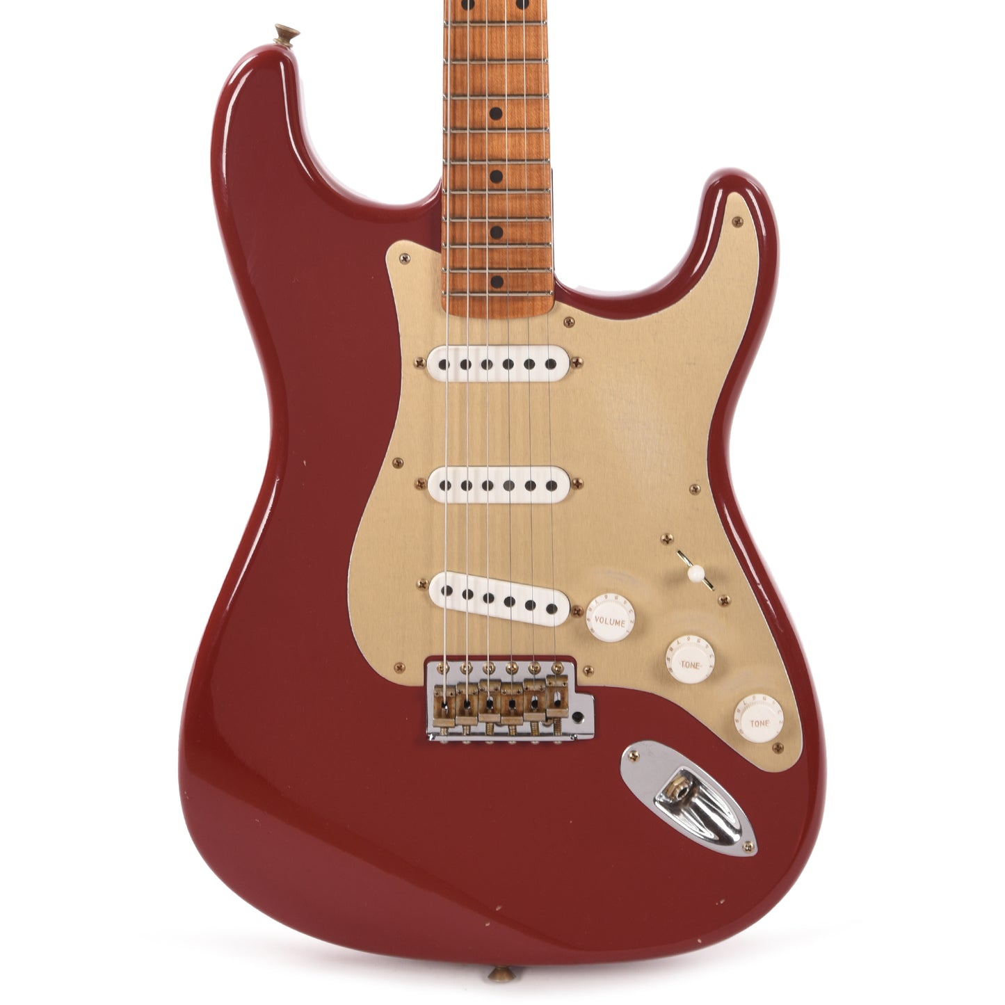 Fender Custom Shop Limited Edition Roasted '54 Stratocaster Journeyman Relic Cimarron Red