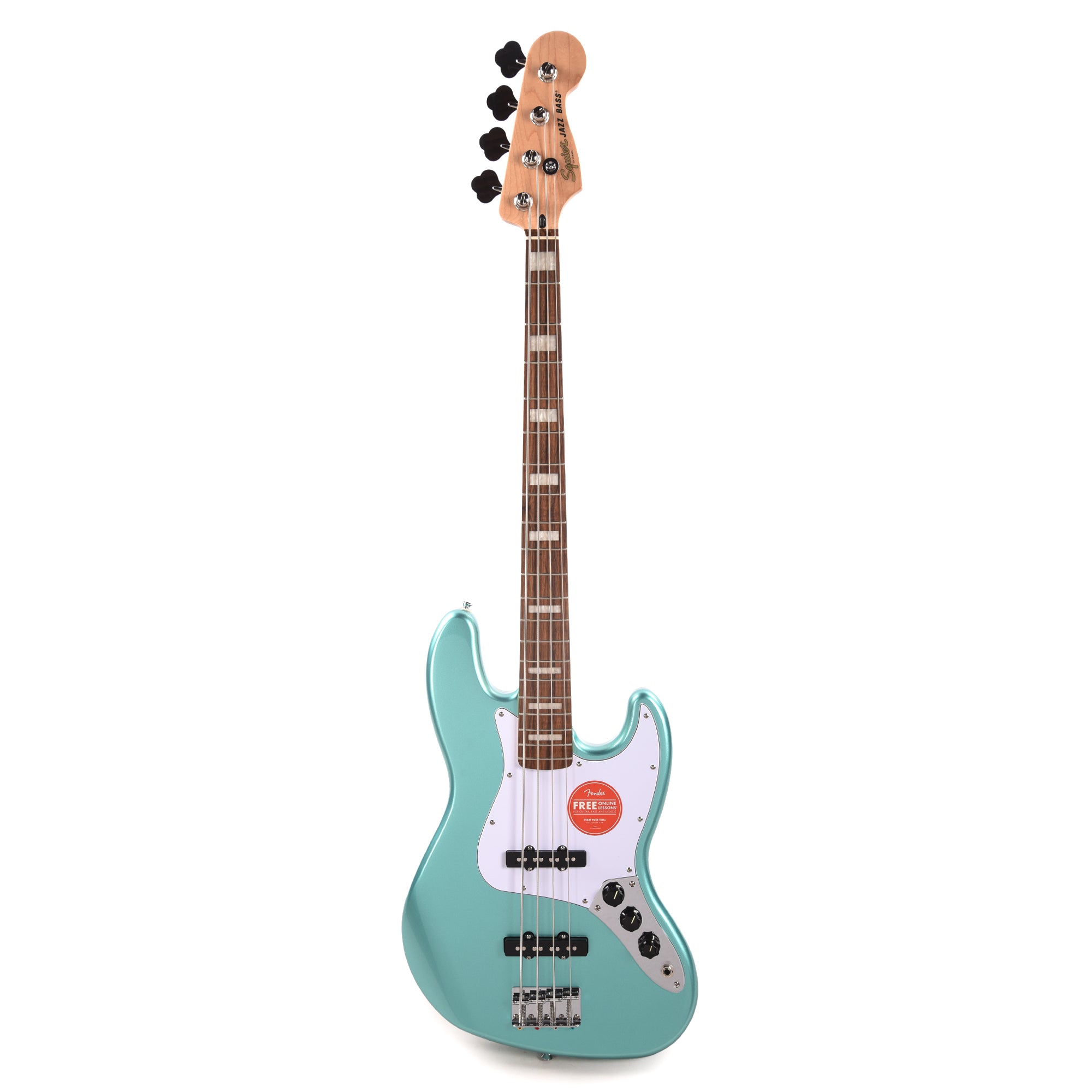 Squier Affinity Series Active Jazz Bass Mystic Sea Foam Green