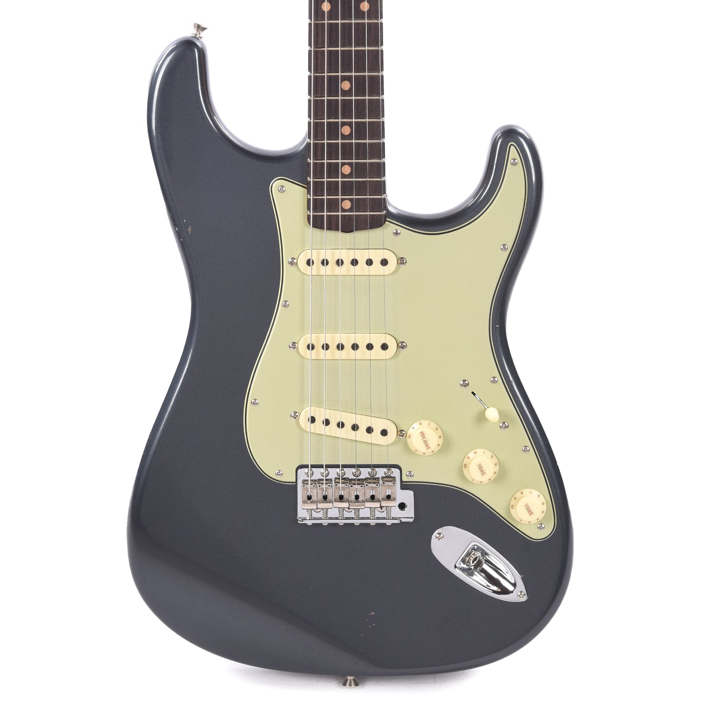 Fender Custom Shop 1960 Stratocaster "Chicago Special" Journeyman Relic Aged Charcoal Frost Metallic