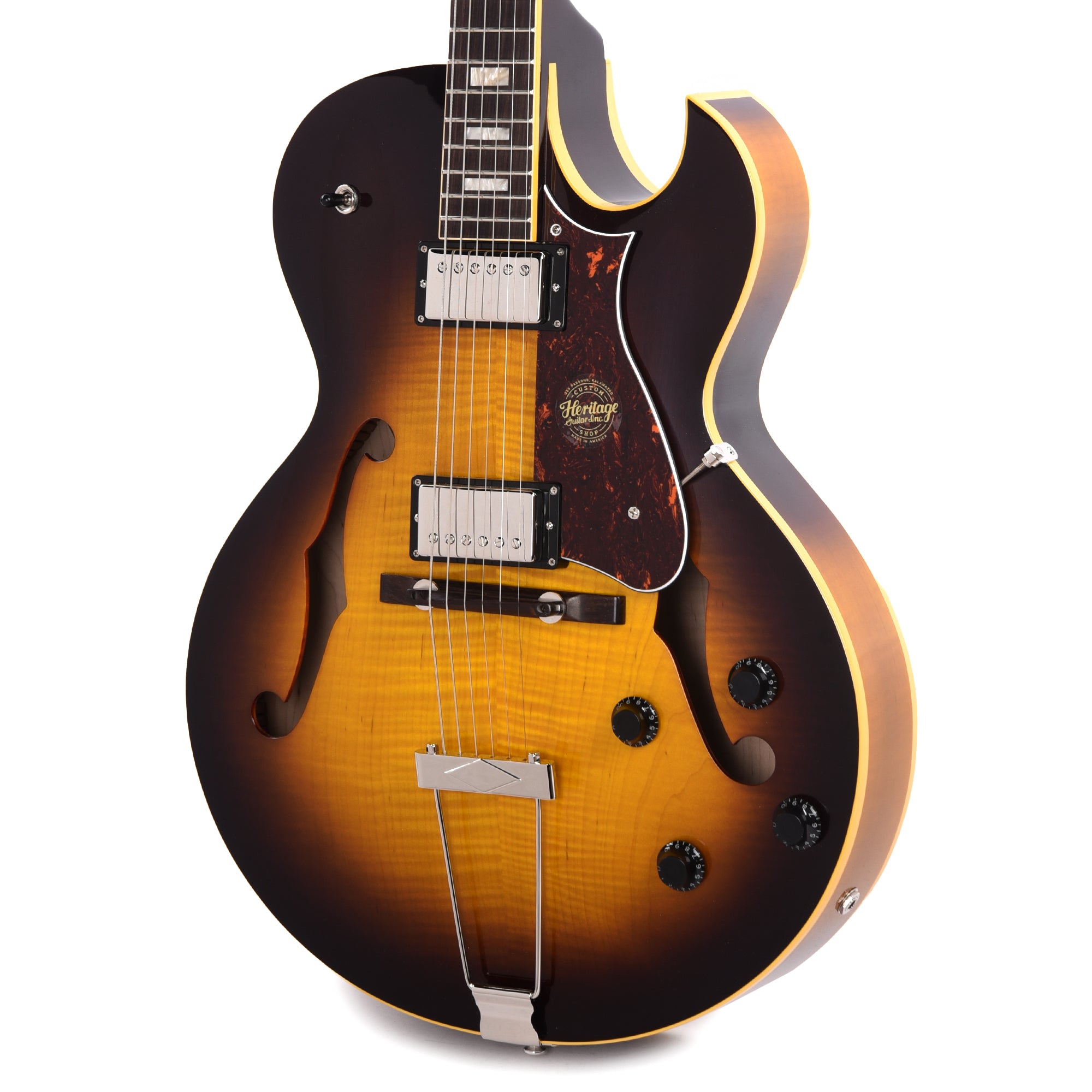 Heritage Custom Shop Core H-575 Hollow Body Original Sunburst