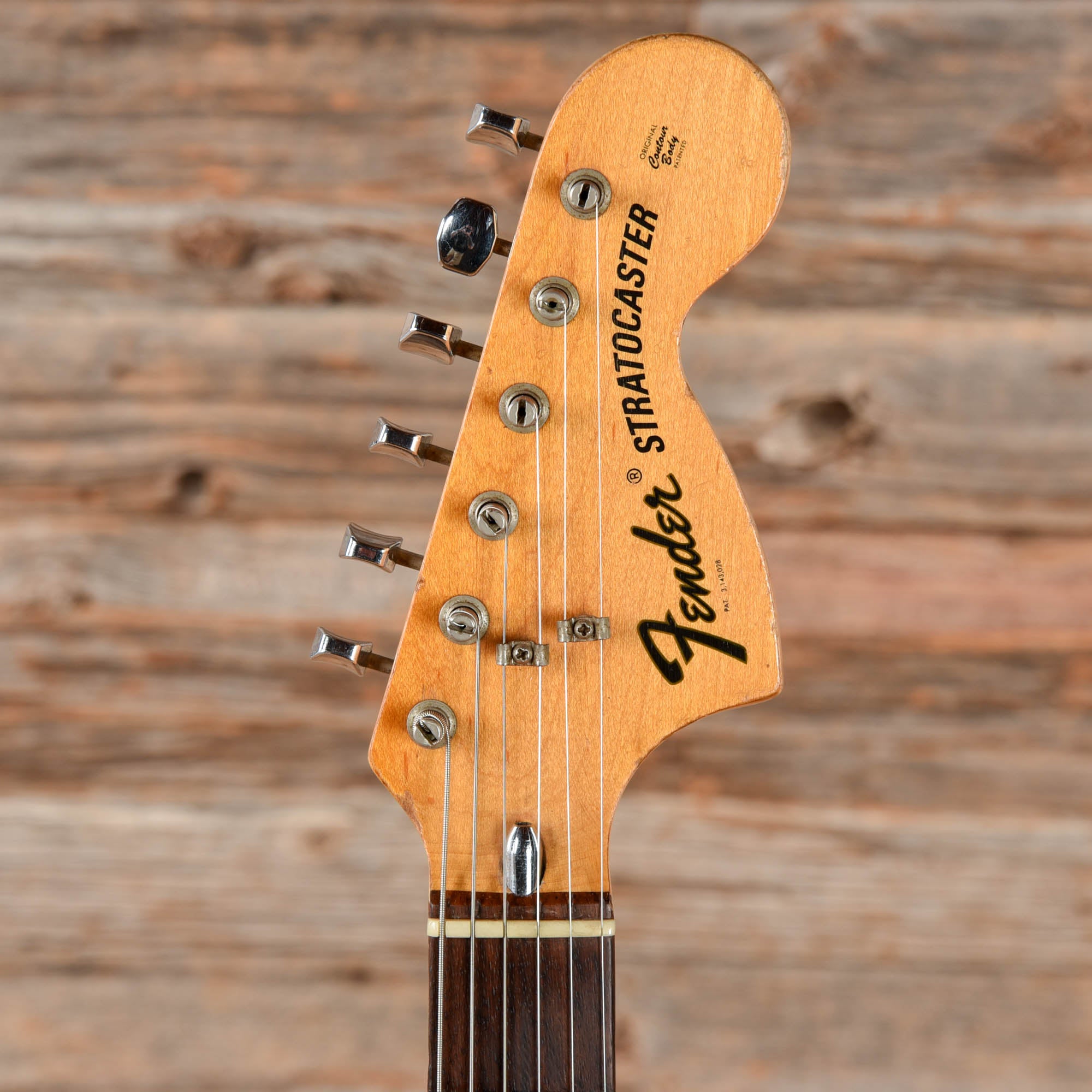 Fender Stratocaster Hardtail Sunburt 1972