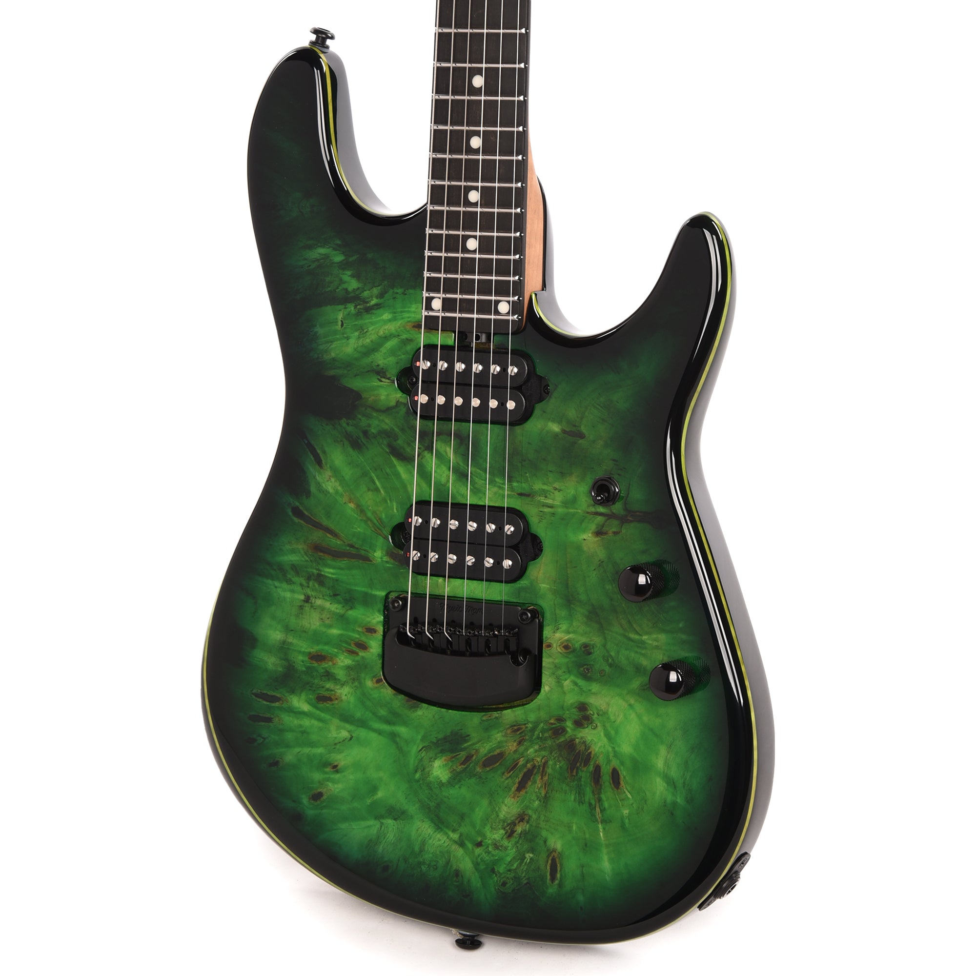 Music Man Cutlass HH Trem Jason Richardson Kokiri Forest w/Figured Roasted Maple Neck