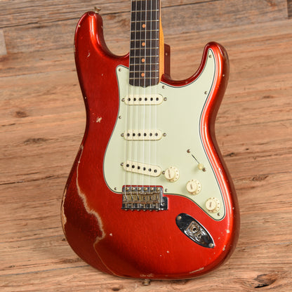 Fender Custom Shop 59 Stratocaster Relic RVHS Candy Apple Red over Red Sparkle 2019