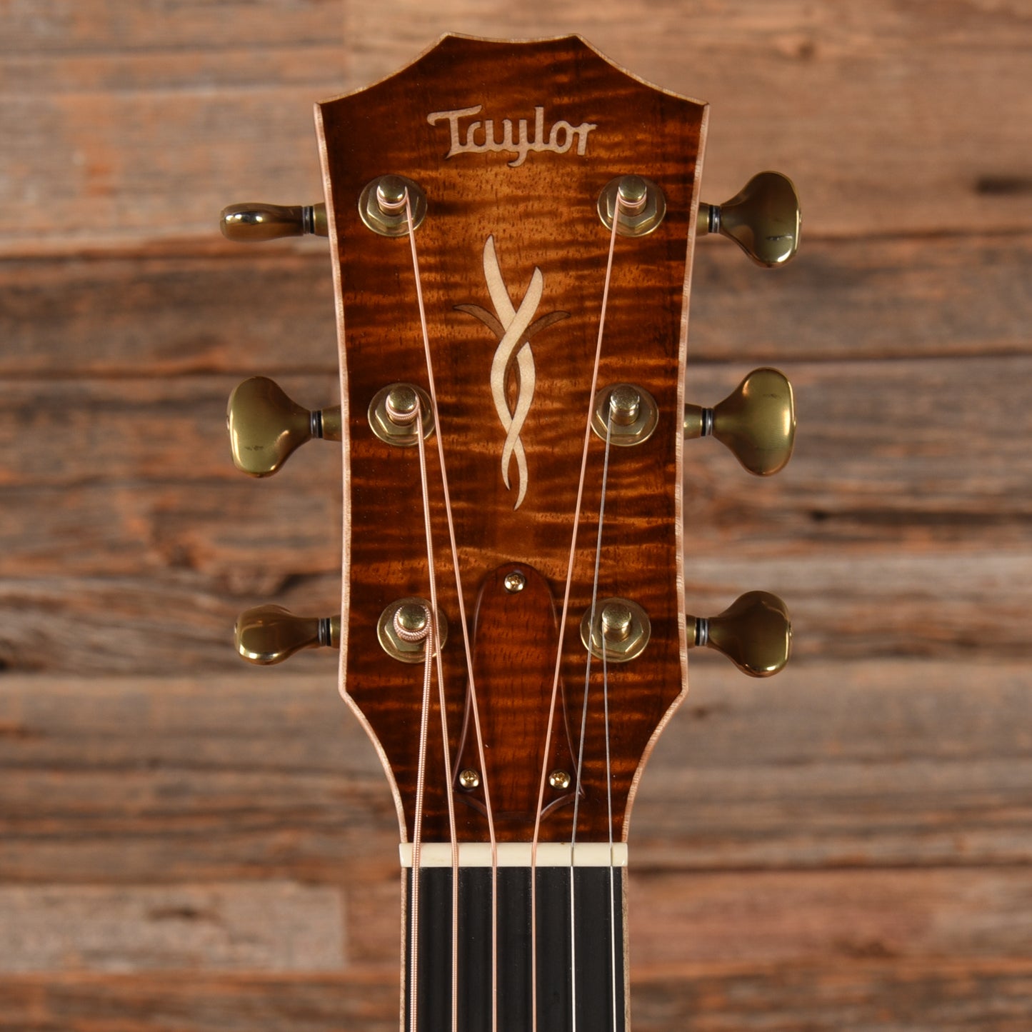 Taylor Custom Grand Auditorium Master Grade Koa w/Figured Maple Binding & Bouquet Inlay Satin Shaded Edgeburst 2022